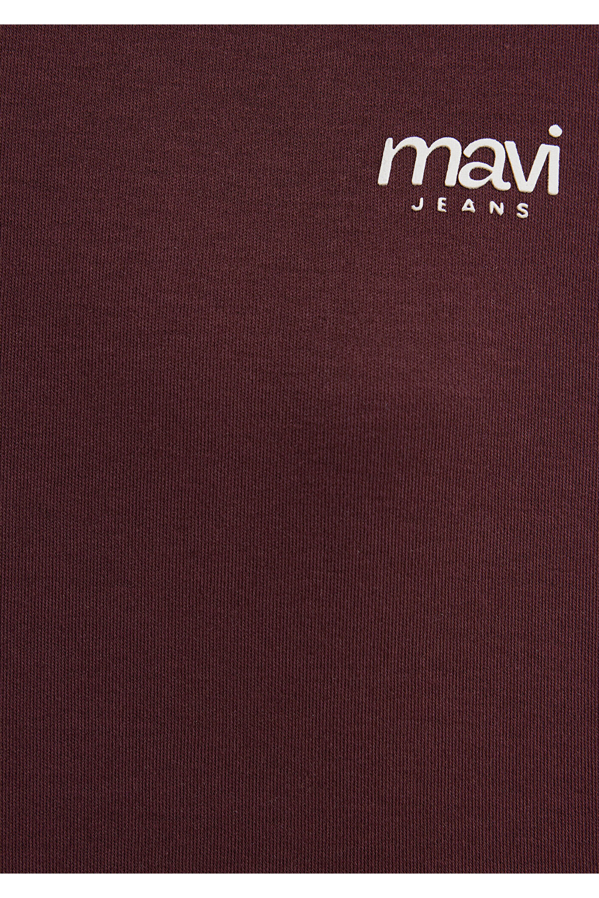Jeans Baskılı Bordo Tişört Regular Fit / Normal Kesim 1613804-70223