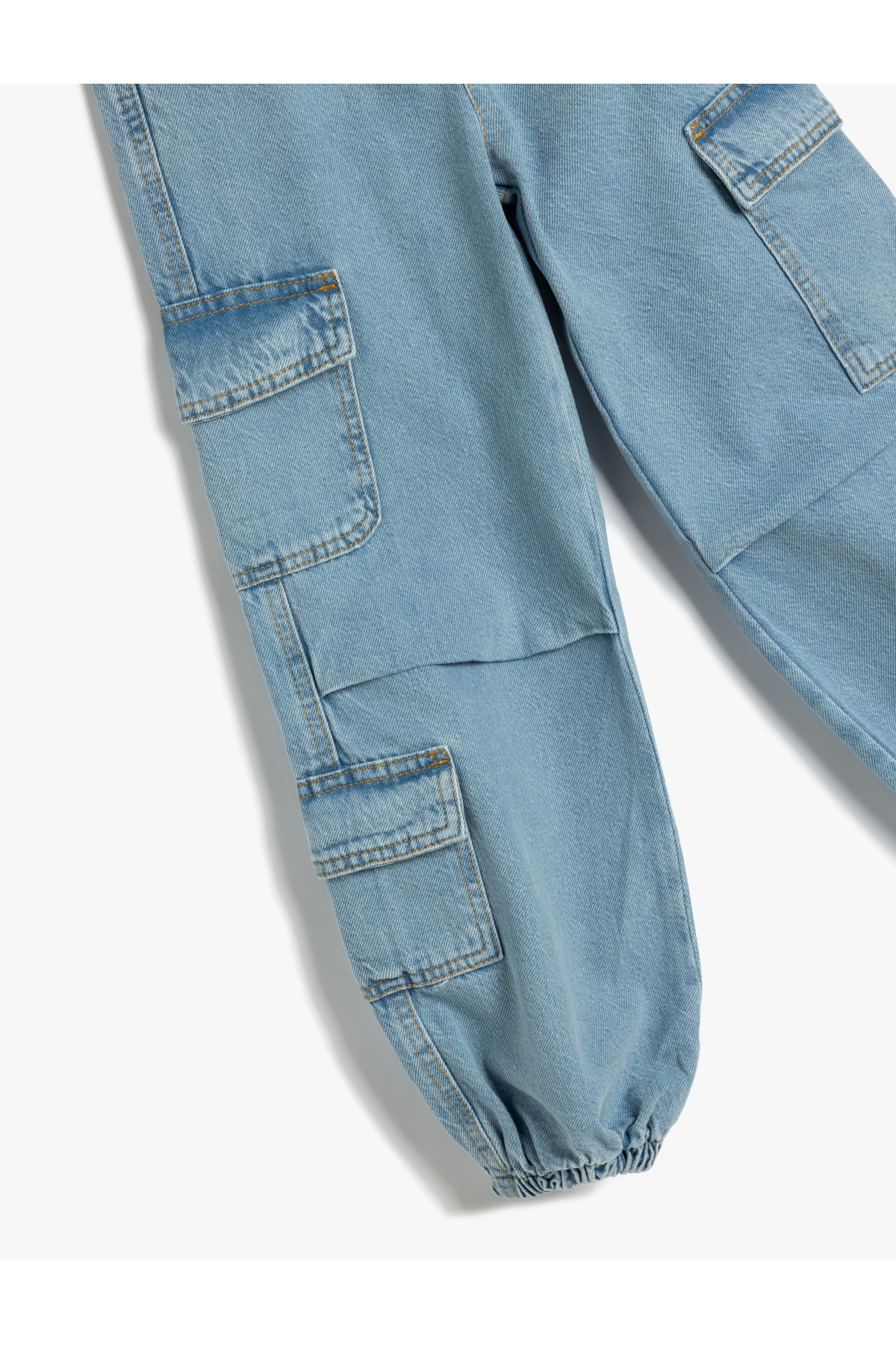 Jogger Kot Pantolon Kargo Cep Detaylı Pamuklu