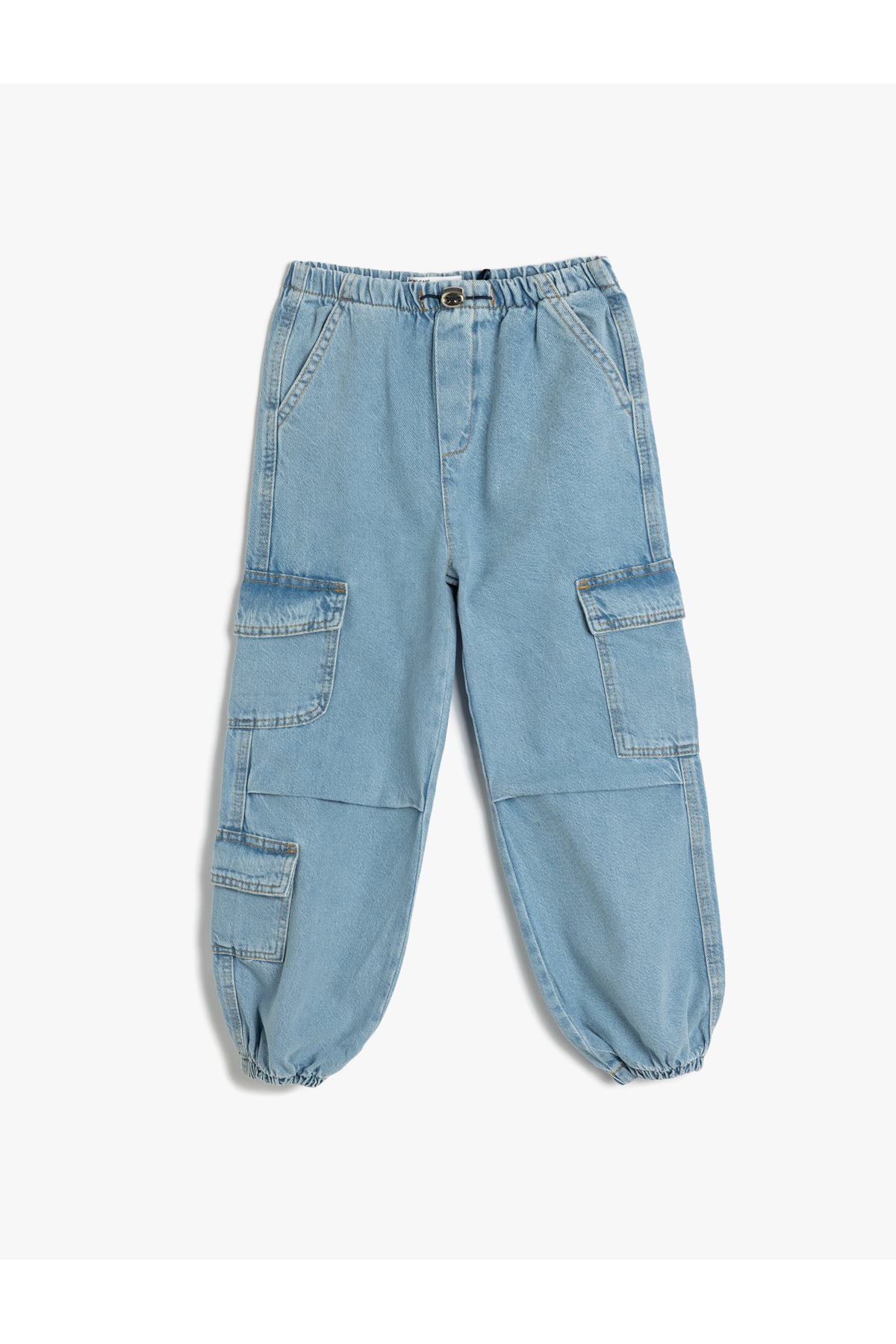 Jogger Kot Pantolon Kargo Cep Detaylı Pamuklu