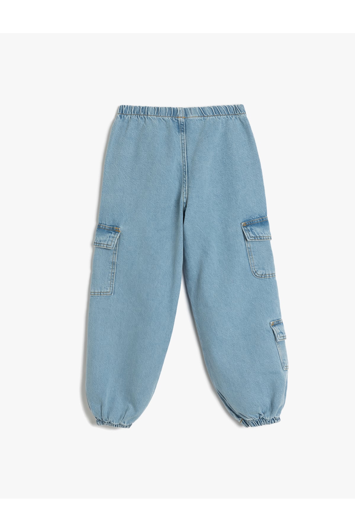 Jogger Kot Pantolon Kargo Cep Detaylı Pamuklu