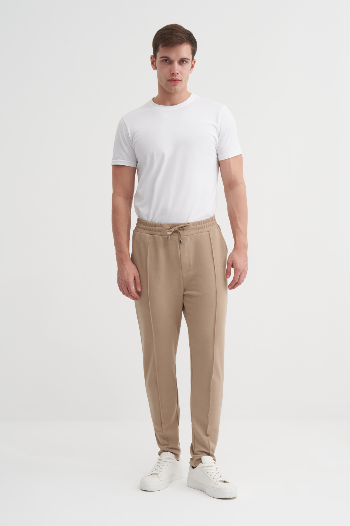 Jogger Nort Pantolon Beli Bağcıklı Cepli Düz Paça