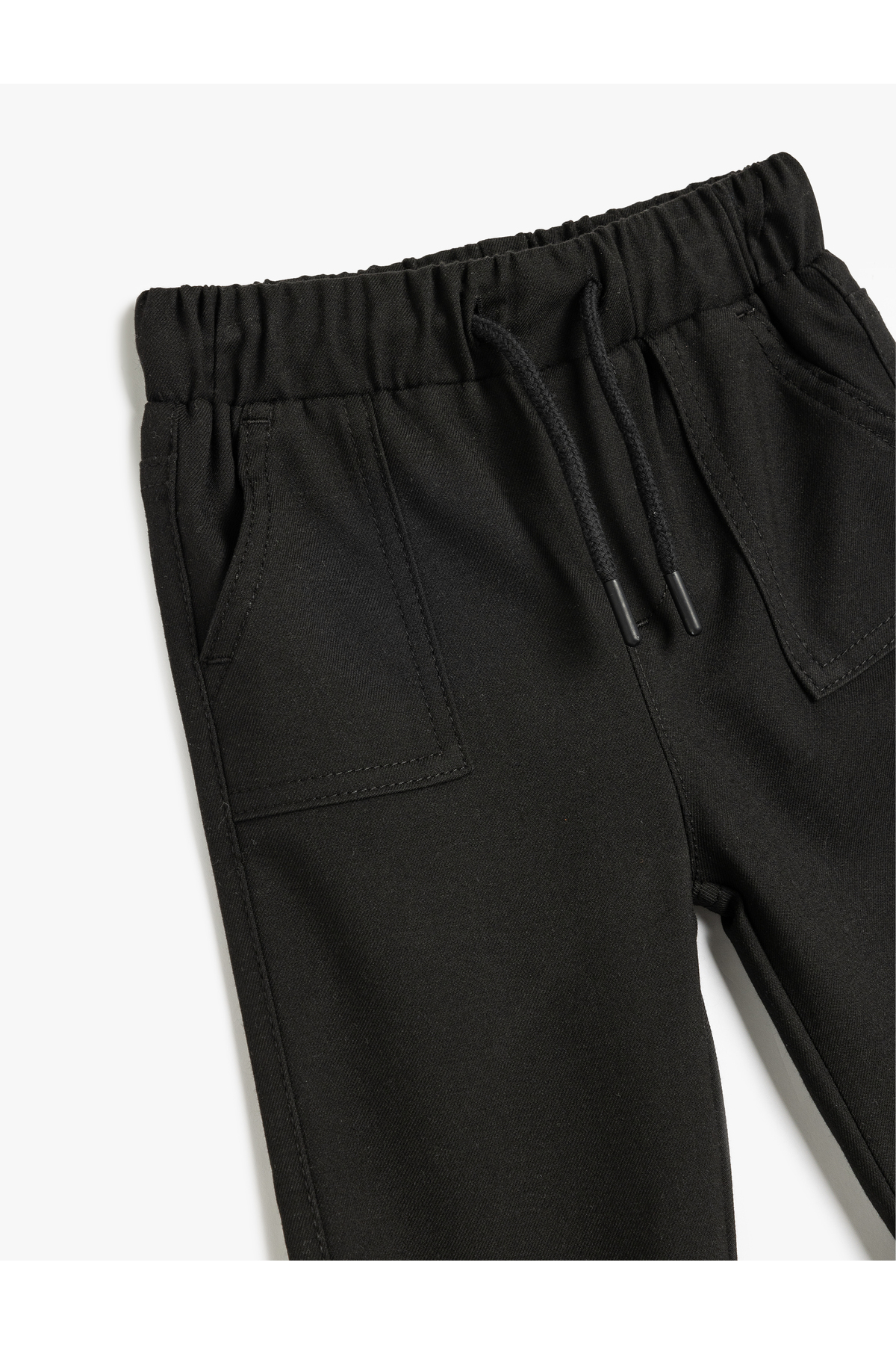 Jogger Pantolon Beli Bağlamalı Cepli