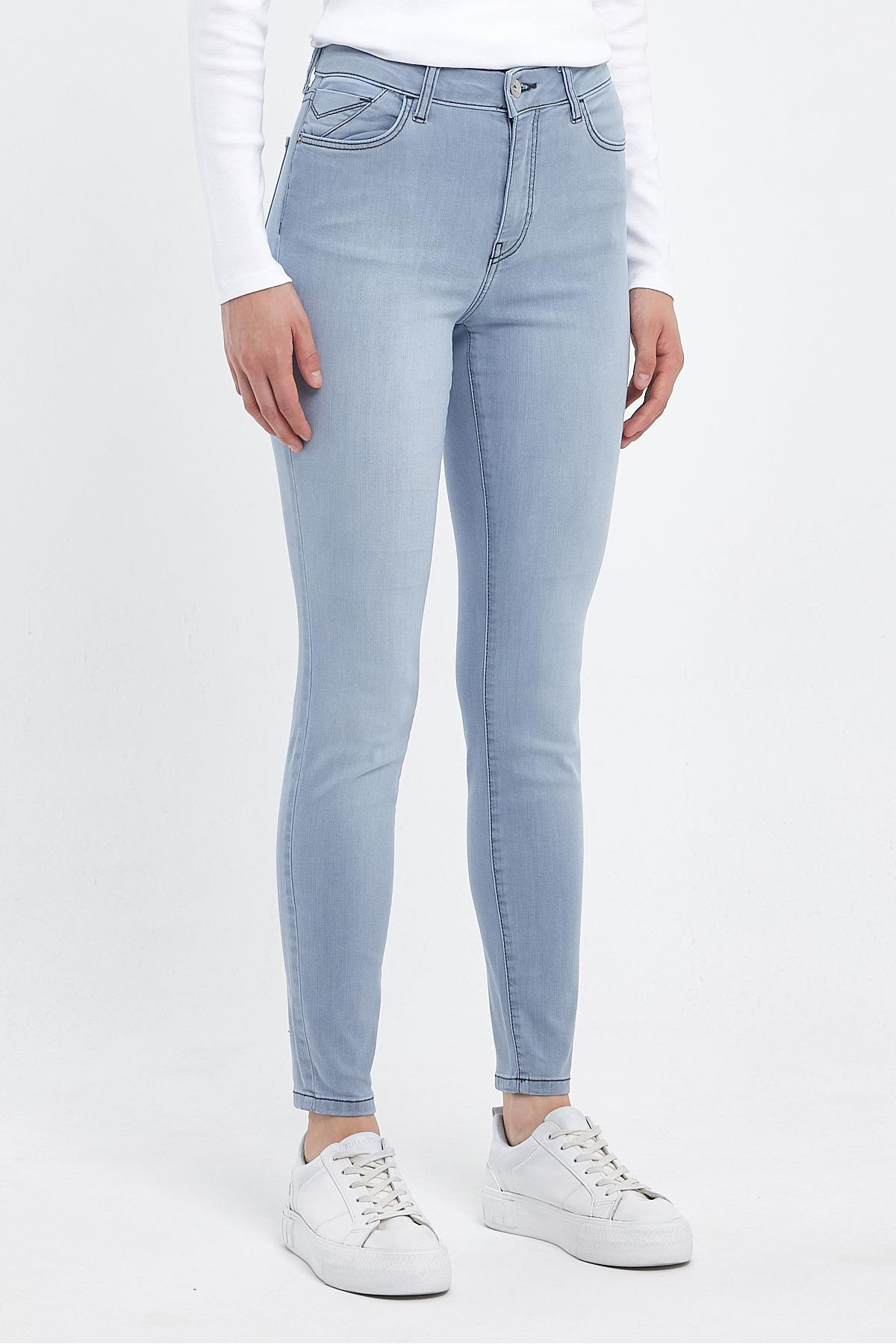 Kadın Gabriella Blue Grey Skinny Jean Pantolon - Blue Grey