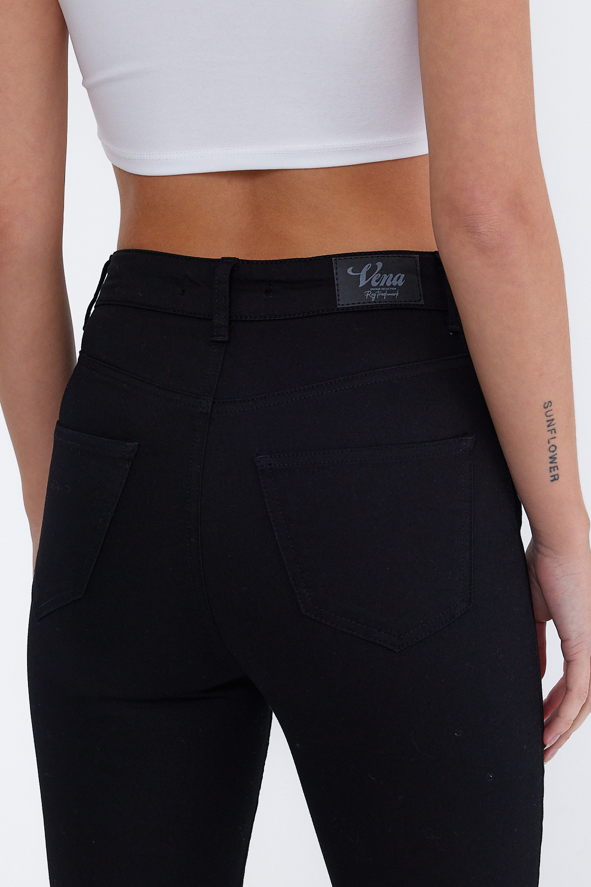 Kadın Holly Powerstretch Skinny Pantolon - Siyah