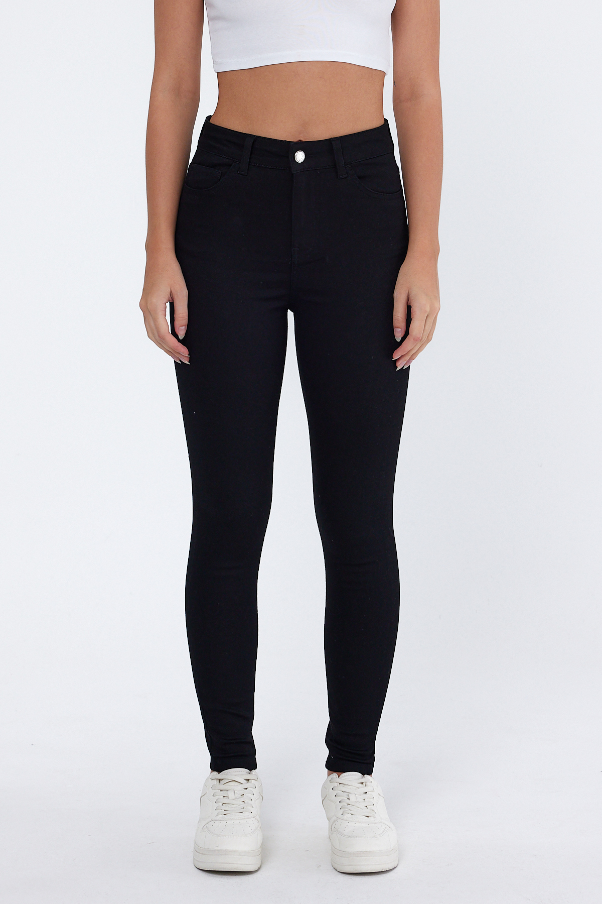 Kadın Holly Powerstretch Skinny Pantolon - Siyah
