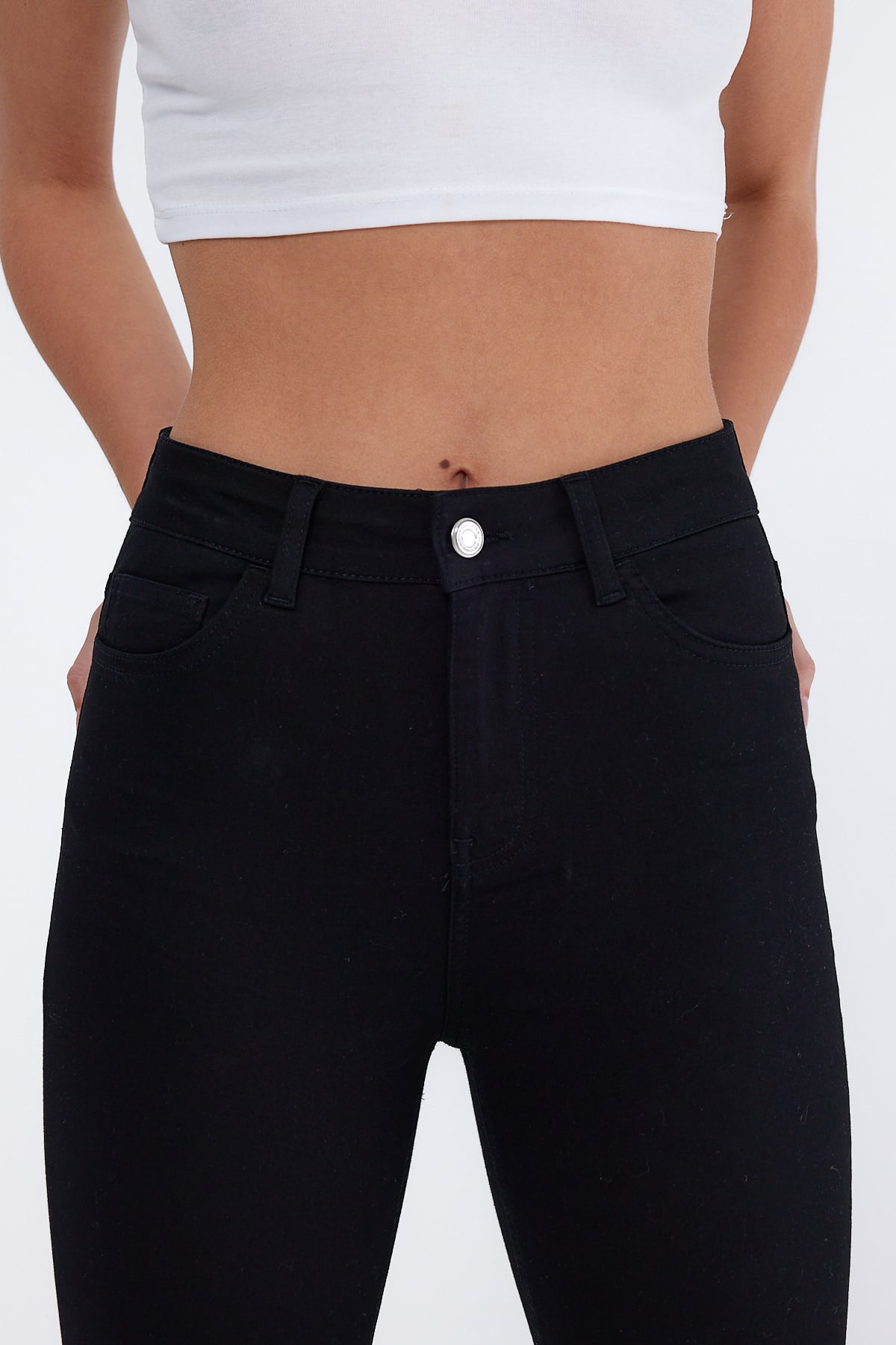 Kadın Holly Powerstretch Skinny Pantolon - Siyah