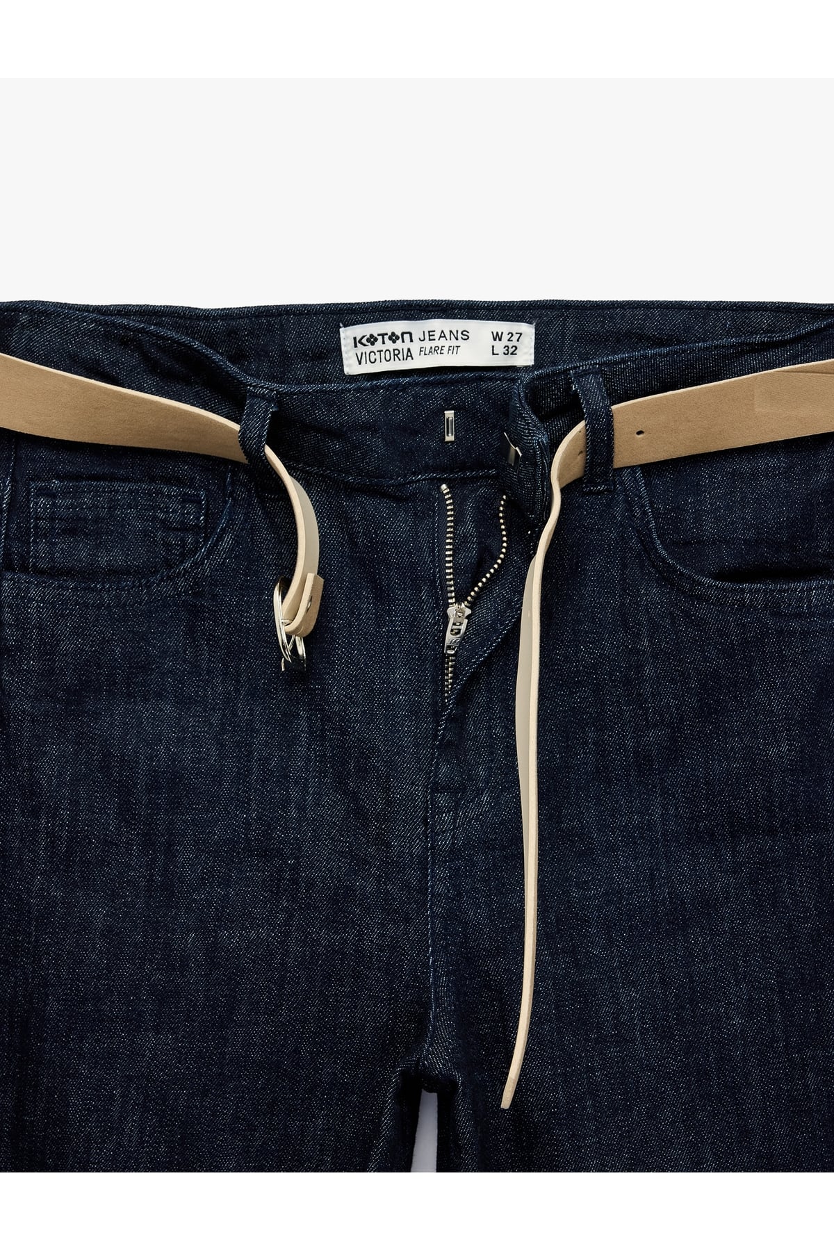 Kadın Jean Pantolon 6SAL40091MD KOYU İNDİGO