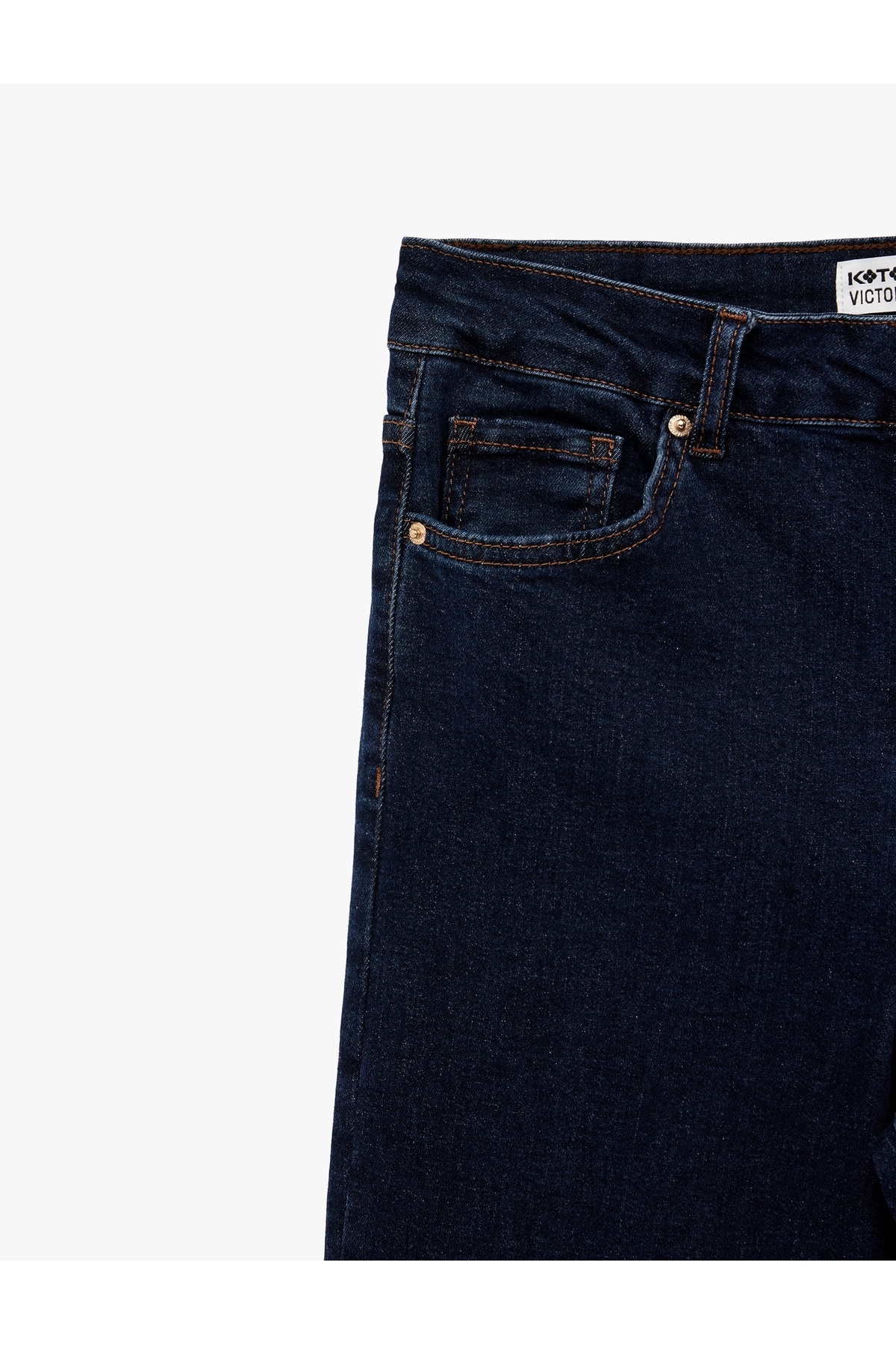 Kadın Jean Pantolon 6SAL40101MD KOYU İNDİGO
