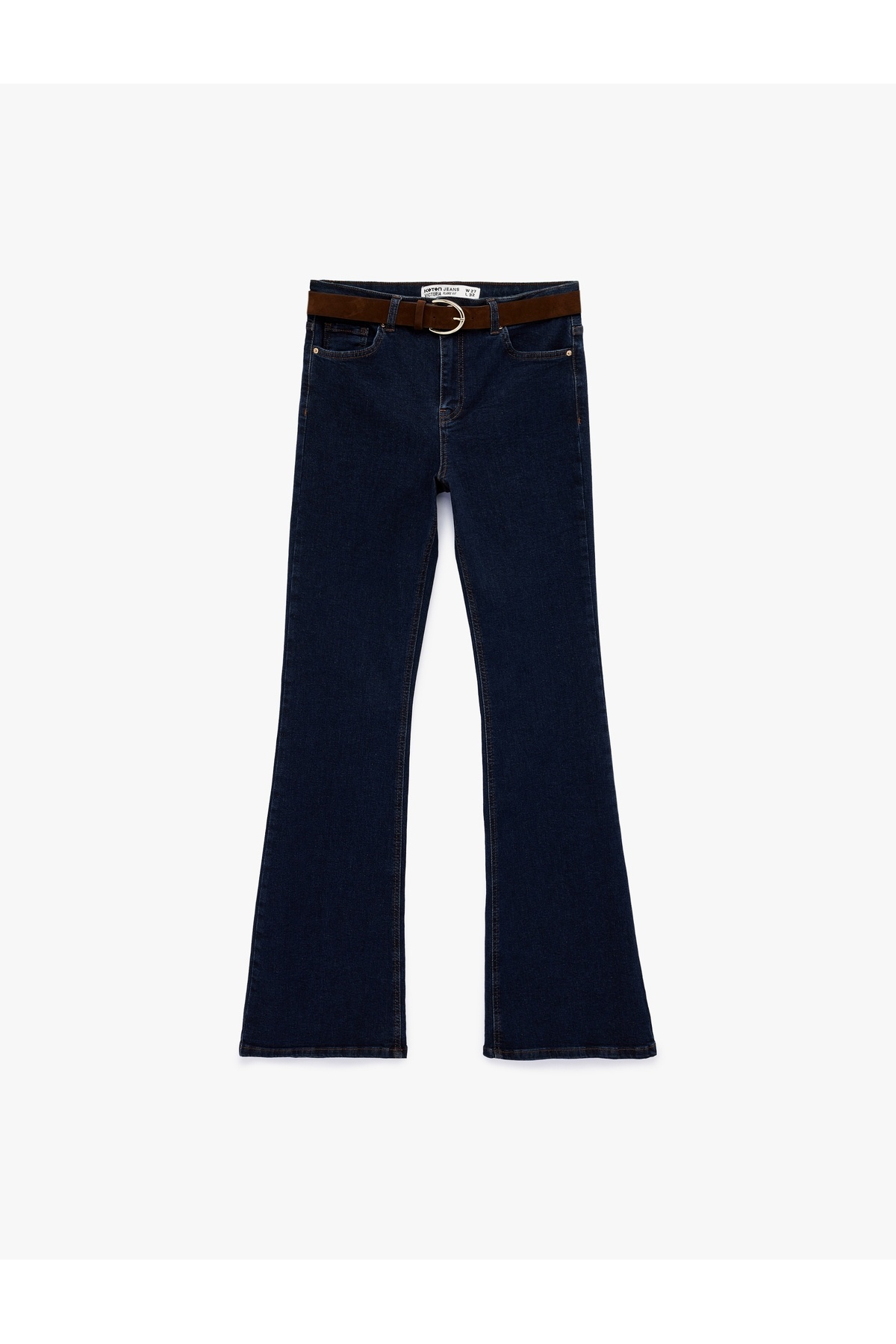 Kadın Jean Pantolon 6SAL40101MD KOYU İNDİGO