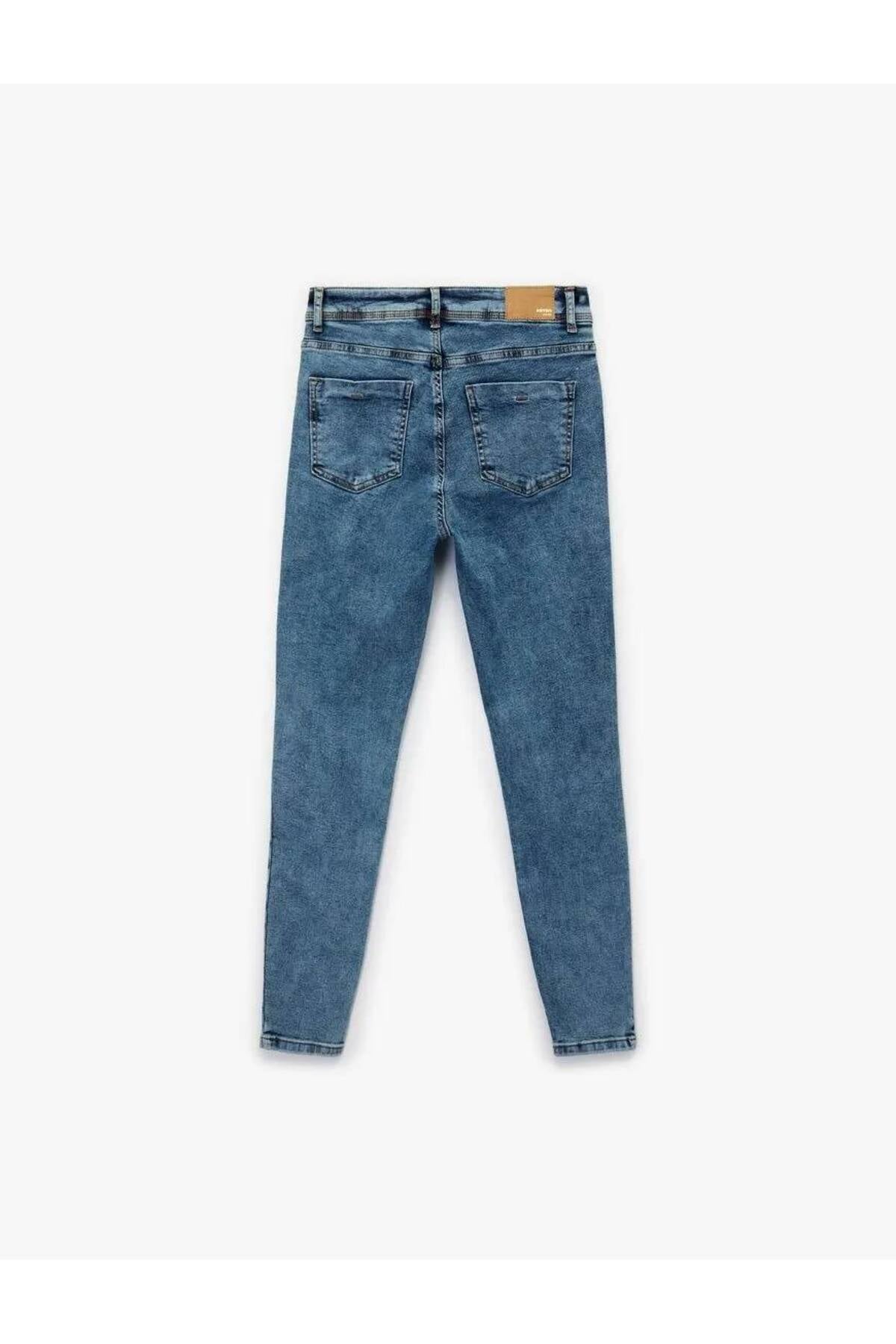 Kadın Jean Pantolon 6Wal40026Md
