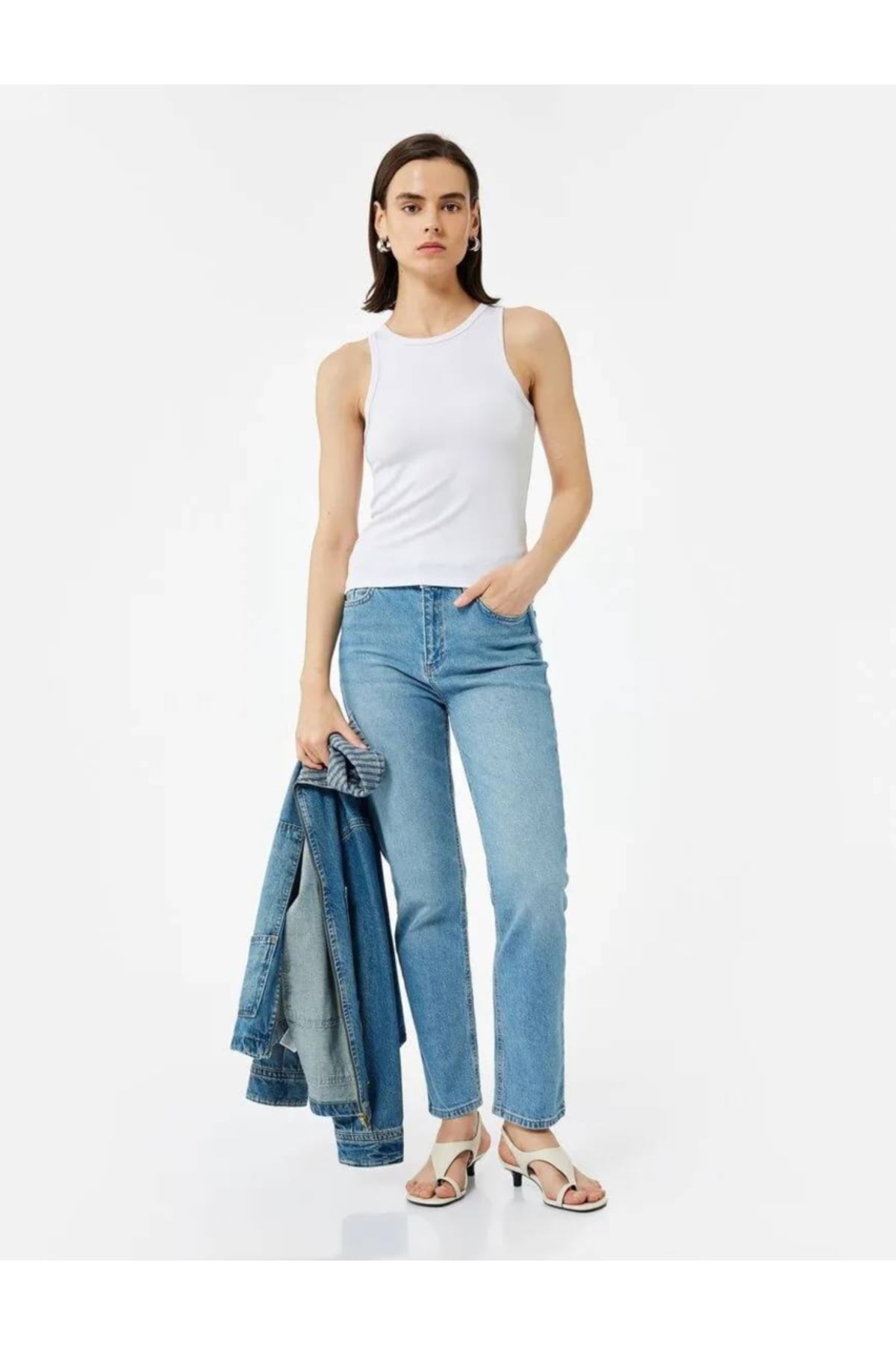 Kadın Jean Pantolon 6Wal40029Md