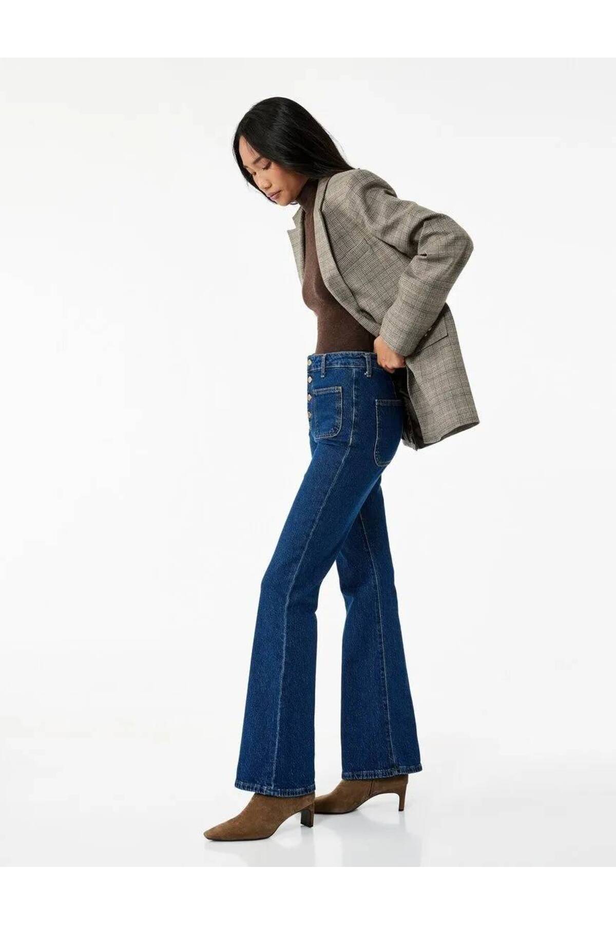 Kadın Jean Pantolon 6WAL40163MD