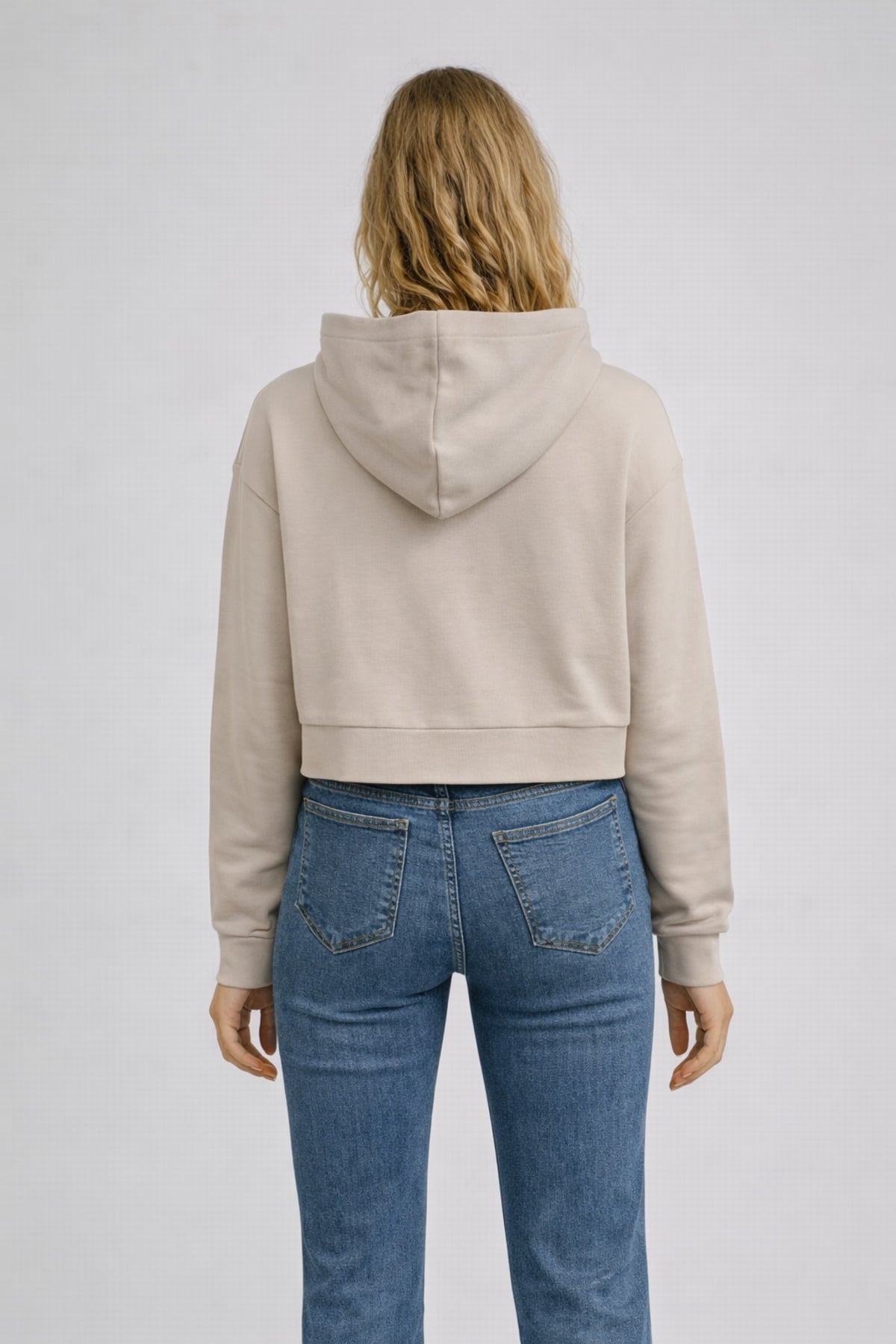 Kadın Leona Nakış Detaylı Sweatshirt %100 Pamuk - Gri