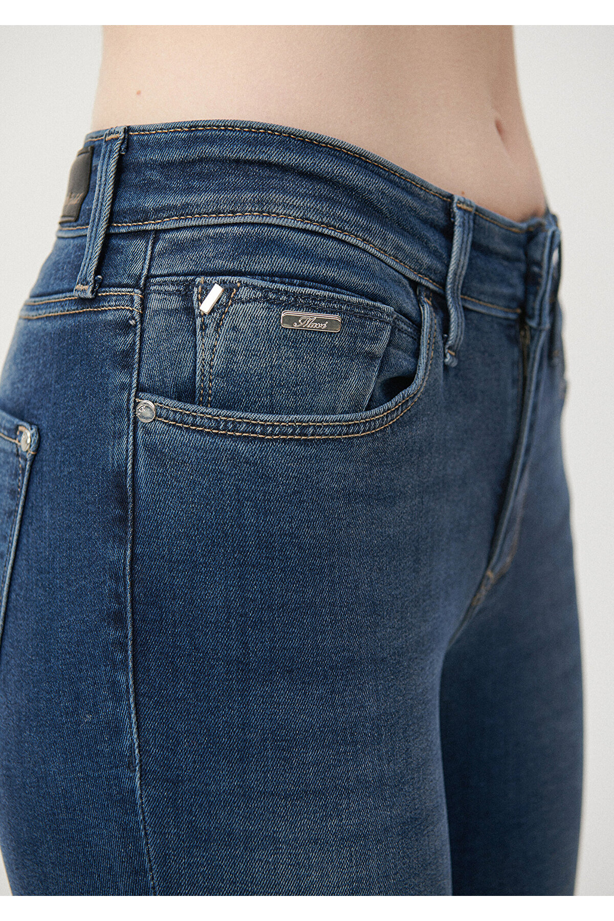 Kadın Mona Mavi Gold Jean Pantolon 1049734745