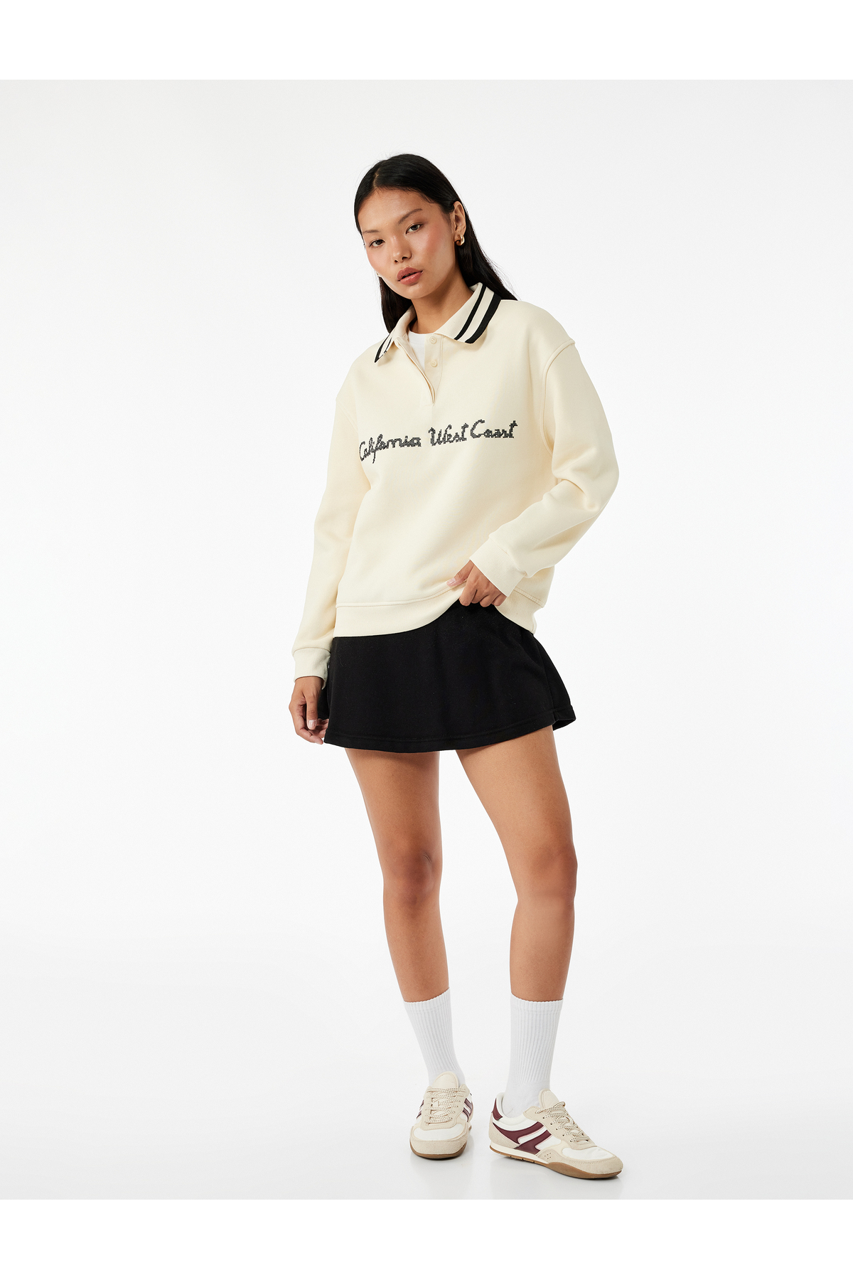 Kadın Sweatshırts 6Wal10357Ik