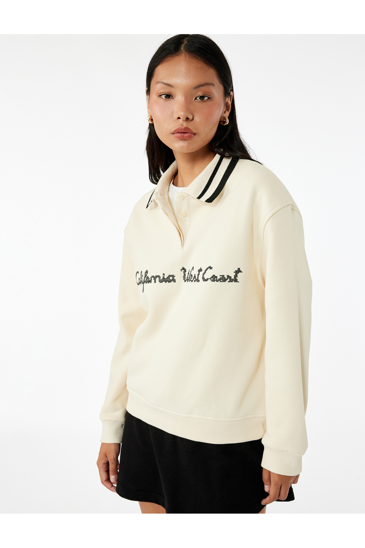 Kadın Sweatshırts 6Wal10357Ik