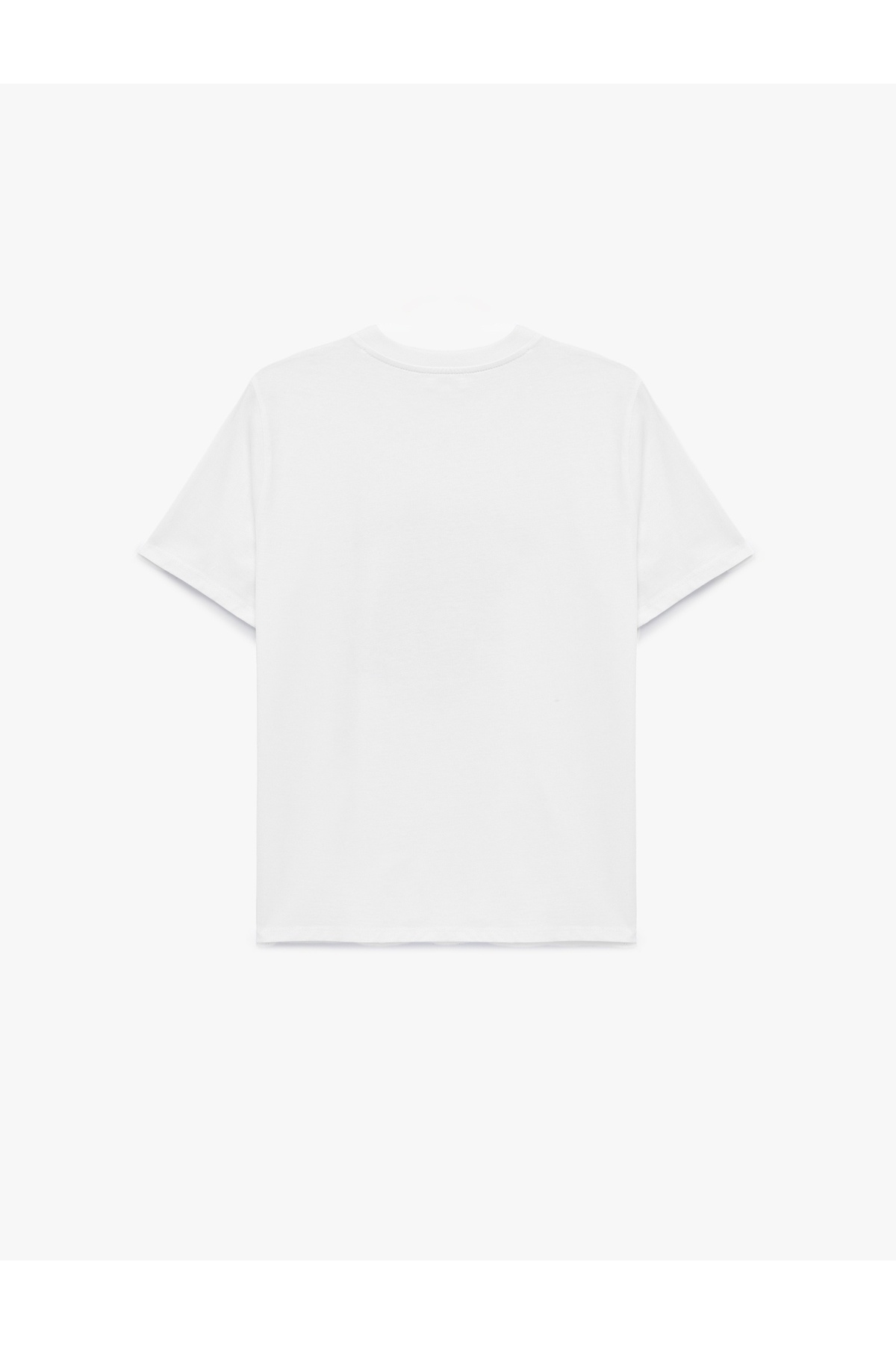 Kadın T-shirt 6SAK50034EK BEYAZ