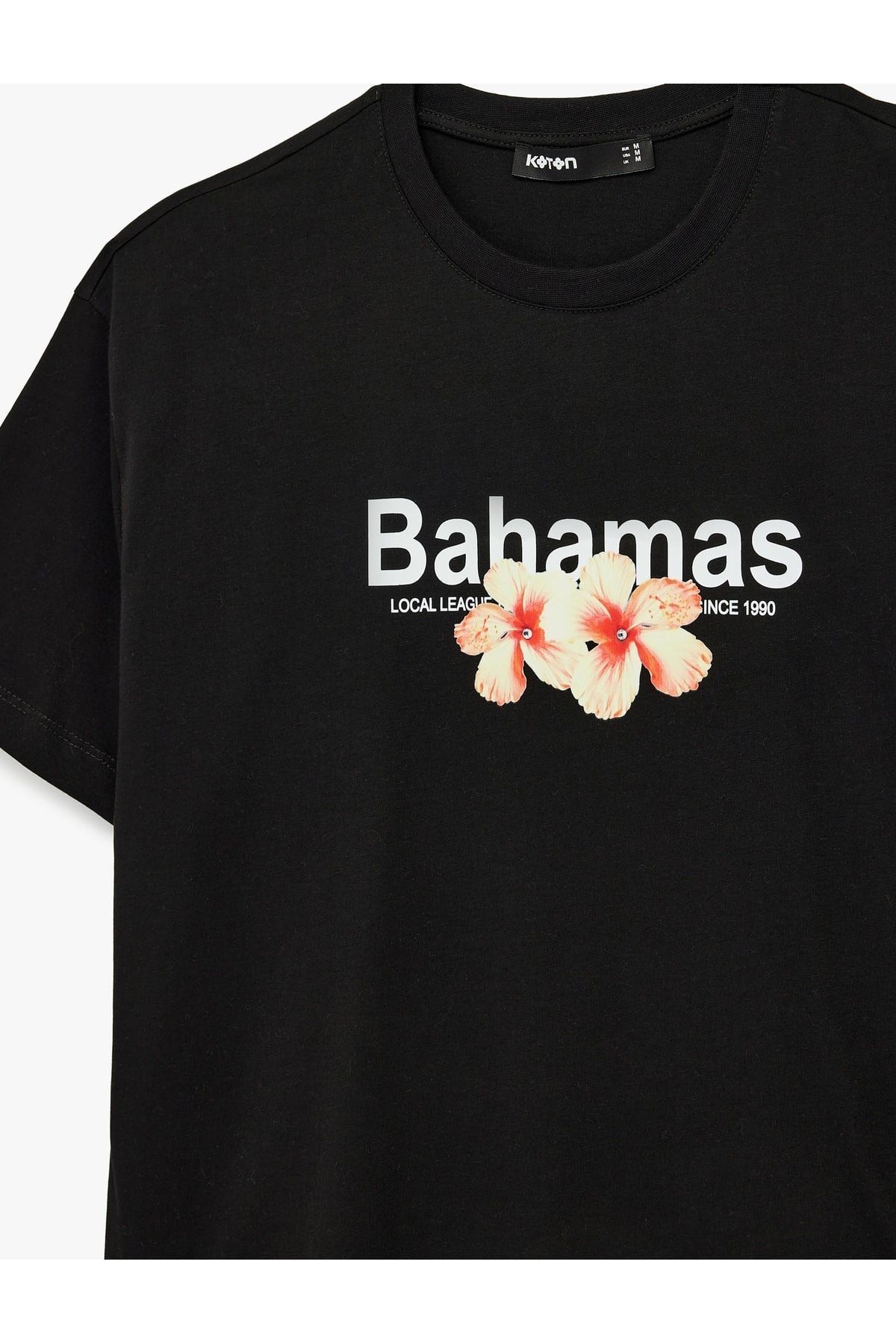 Kadın T-shirt 6SAK50041EK SİYAH