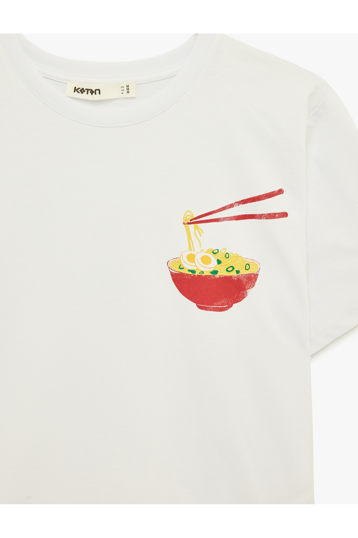 Kadın T-shirt 6SAK50055EK BEYAZ