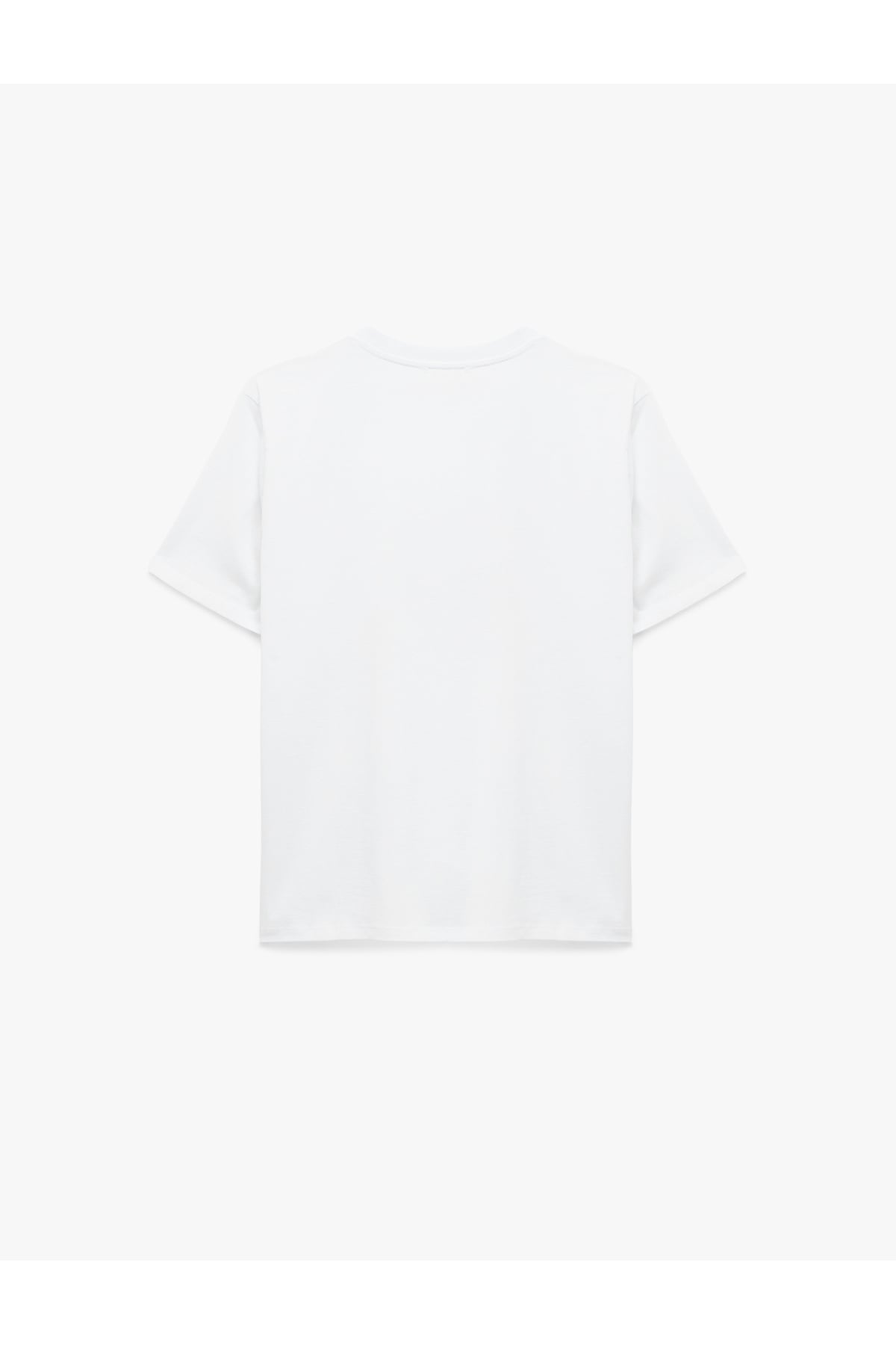 Kadın T-shirt 6SAK50062EK BEYAZ