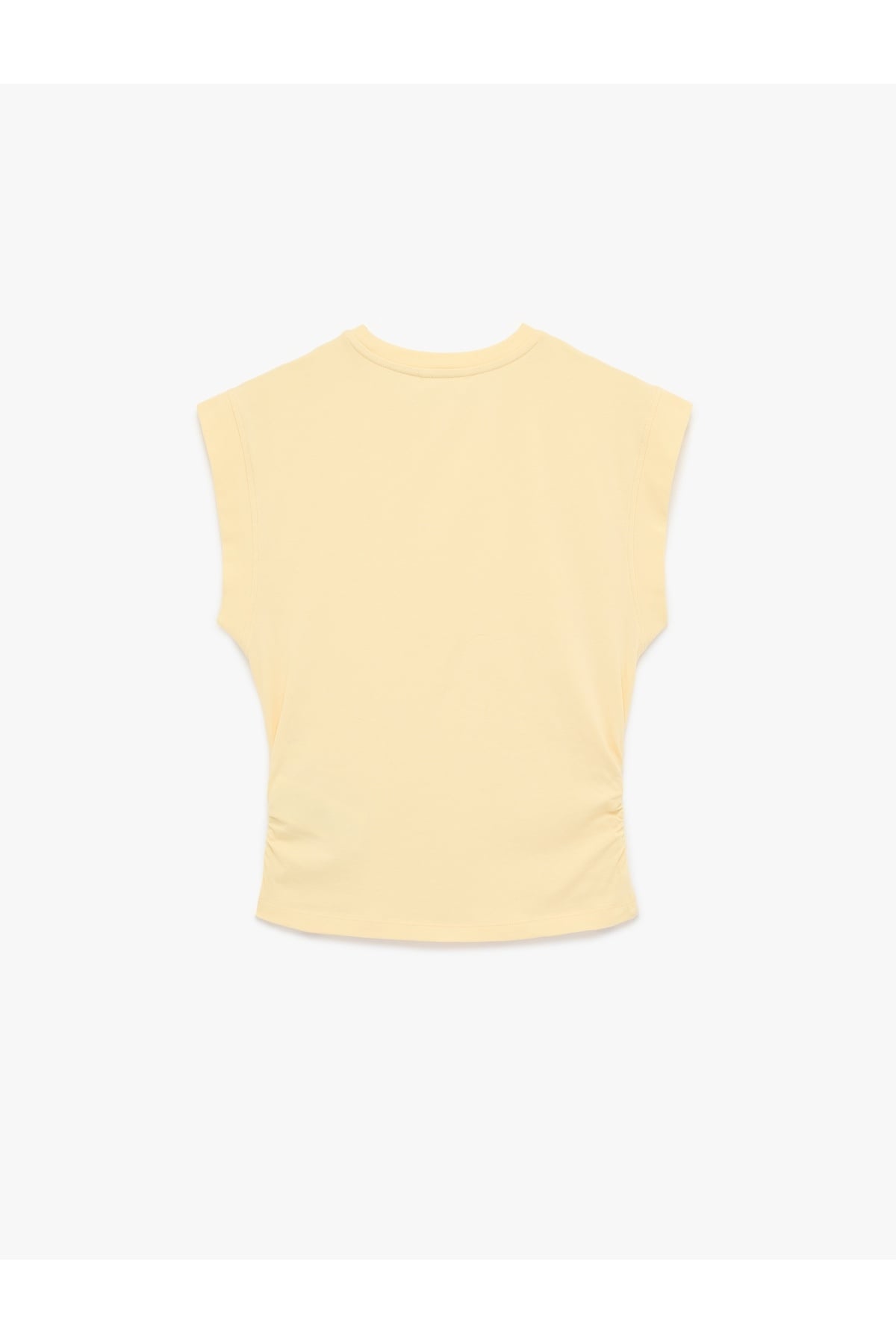 Kadın T-shirt 6SAK50077EK SARI