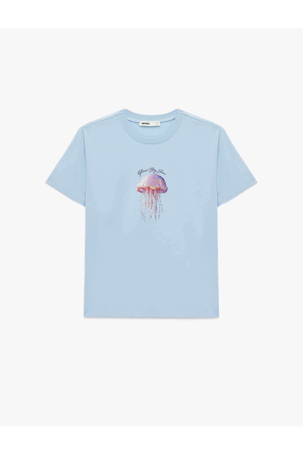 Kadın T-shirt 6SAK50080EK MAVİ