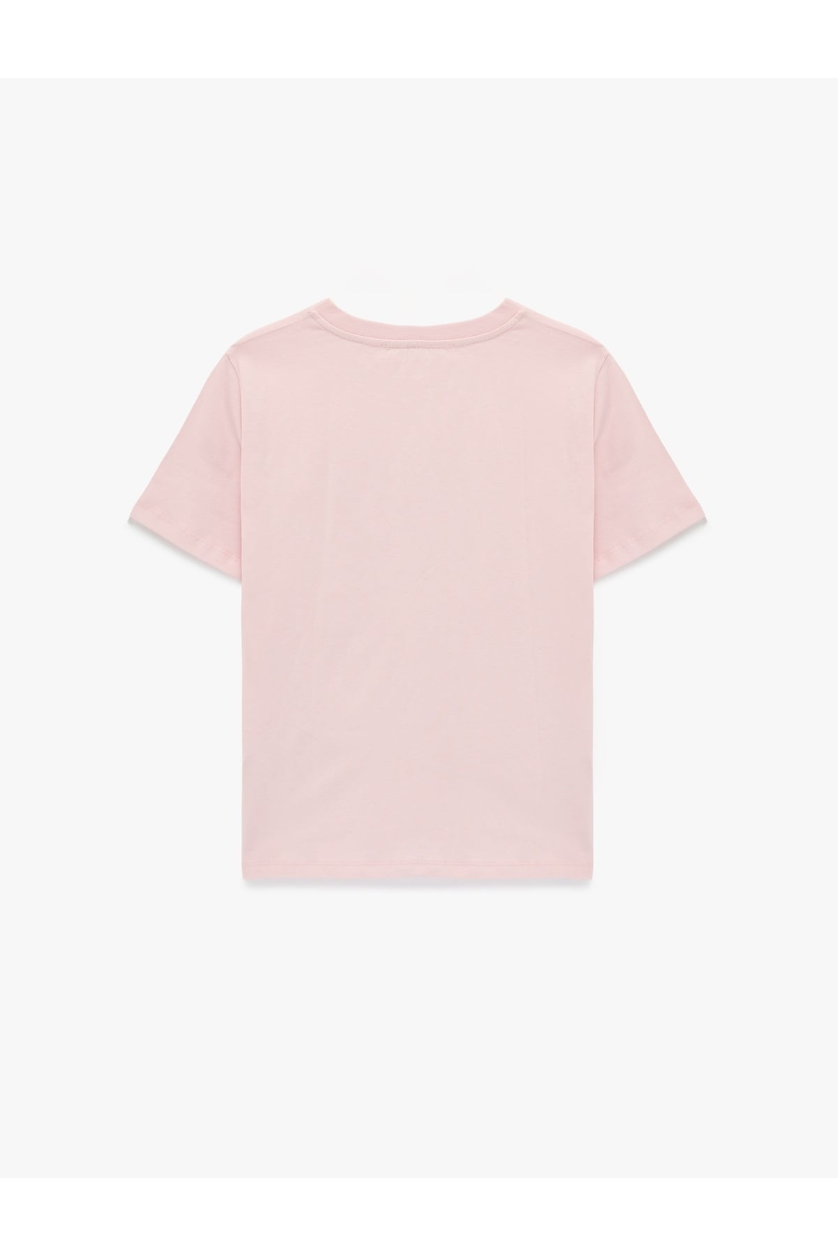 Kadın T-shirt 6SAK50091EK PEMBE