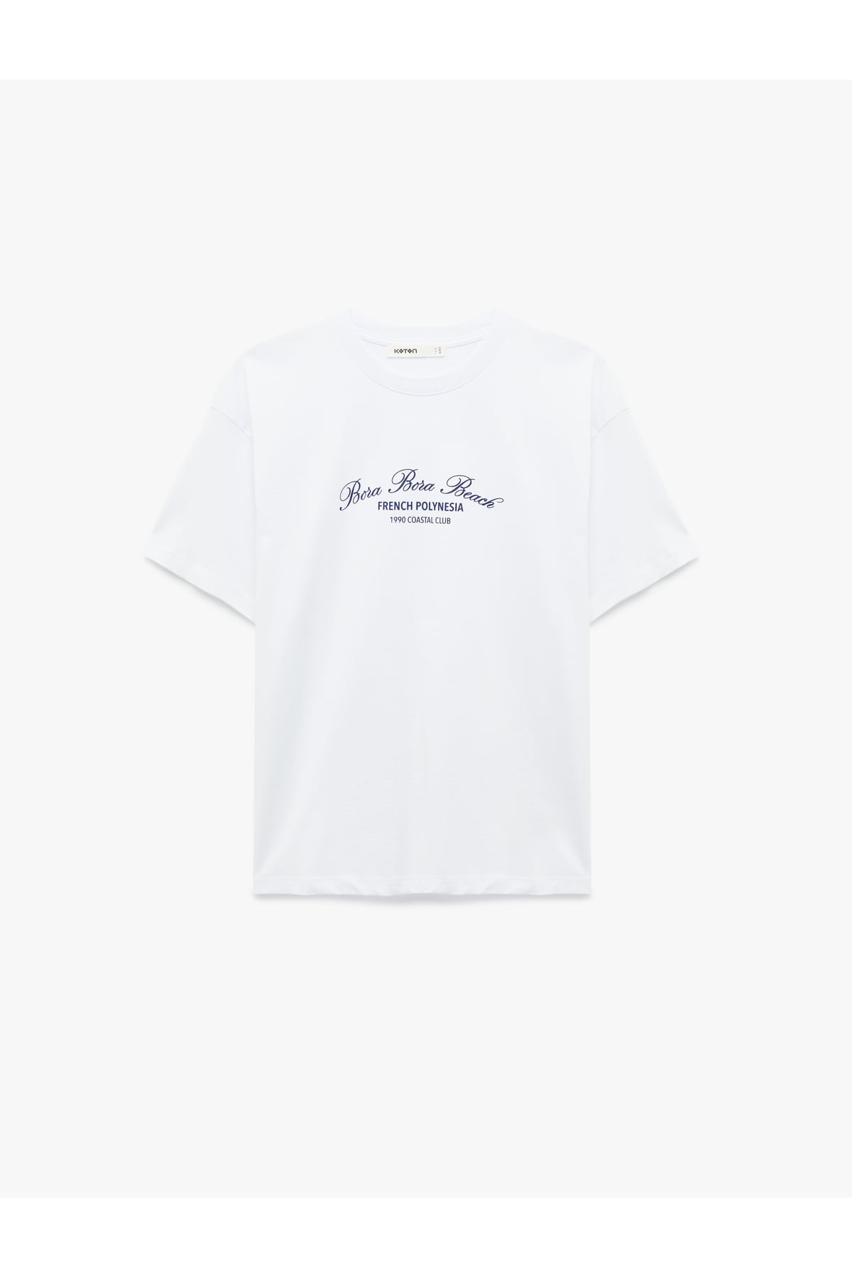 Kadın T-shirt 6SAK50096EK BEYAZ