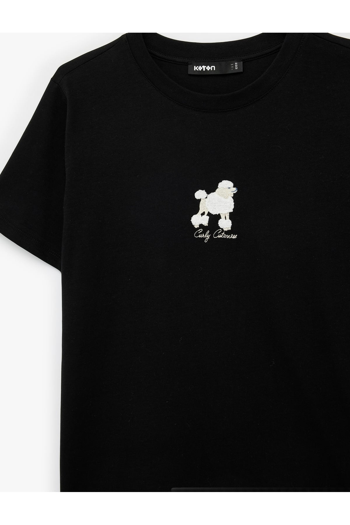 Kadın T-shirt 6SAK50104EK SİYAH