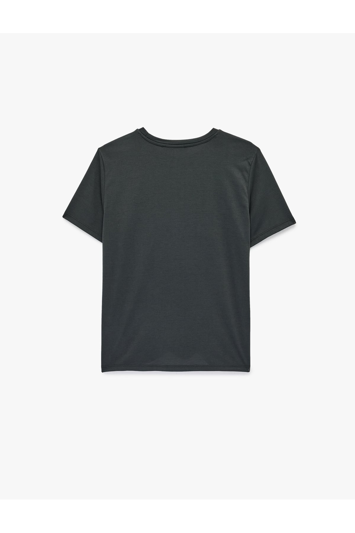 Kadın T-shirt 6SAK50131EK ANTRASİT