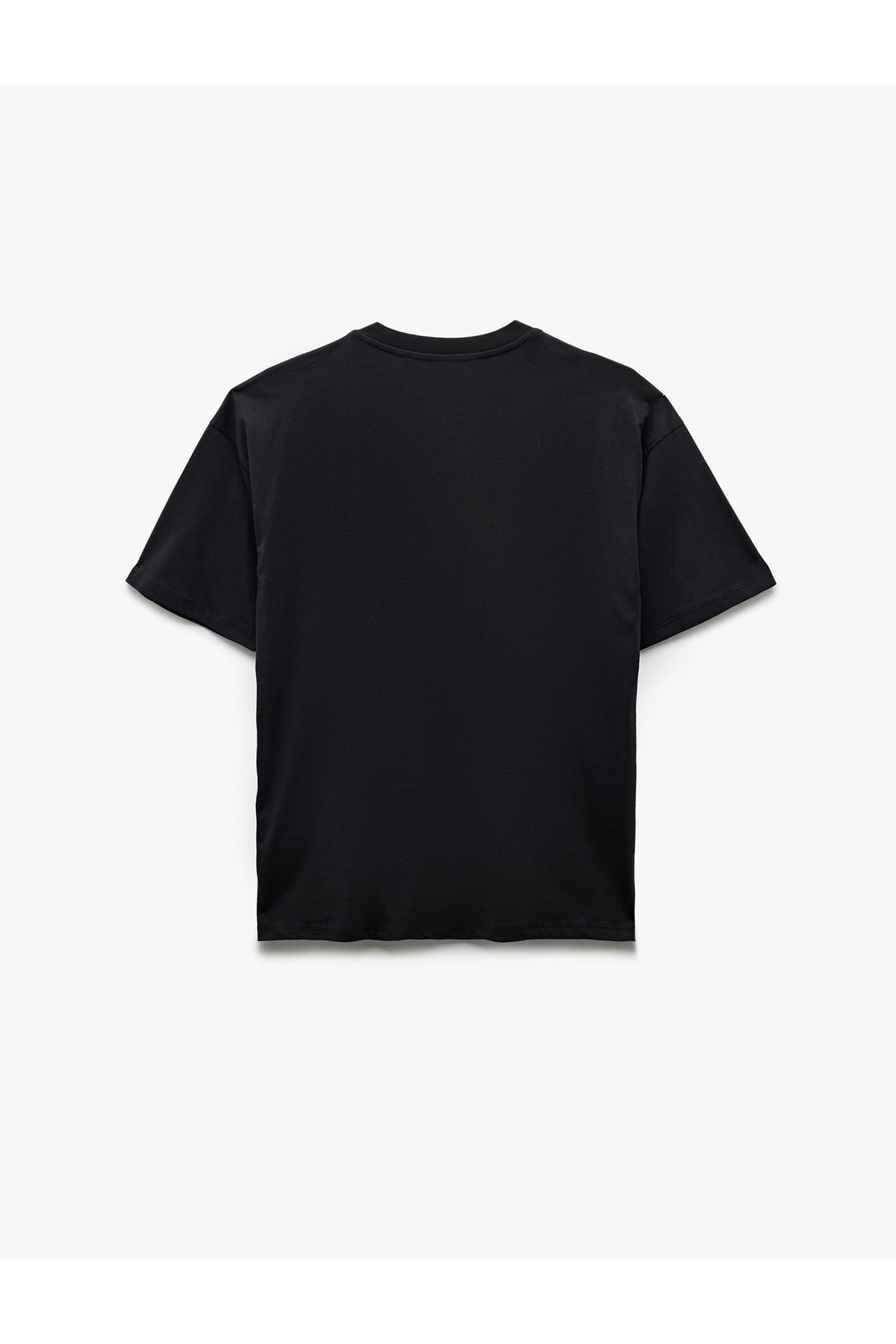 Kadın T-shirt 6SAL10049IK ANTRASİT