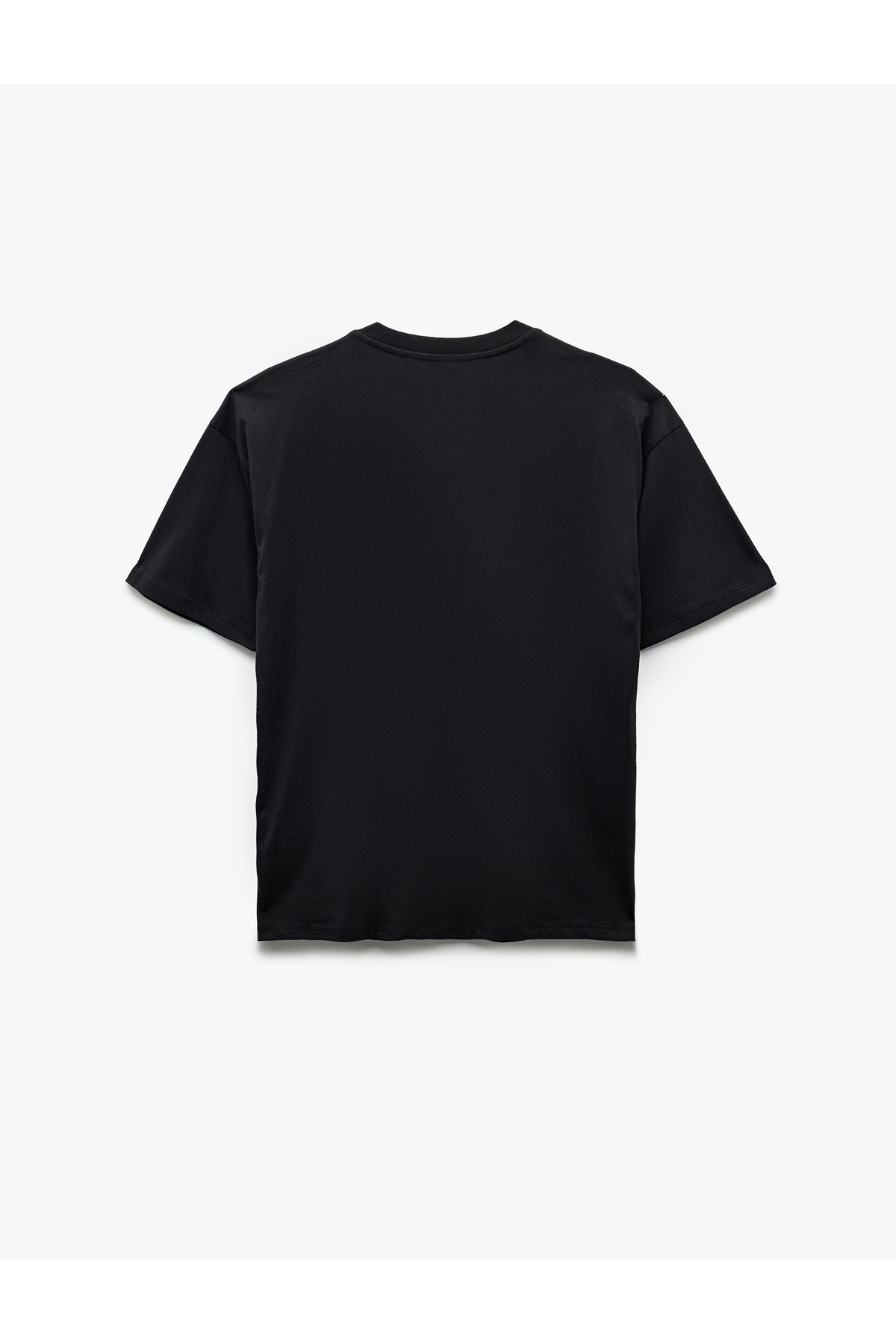 Kadın T-shirt 6SAL10049IK ANTRASİT