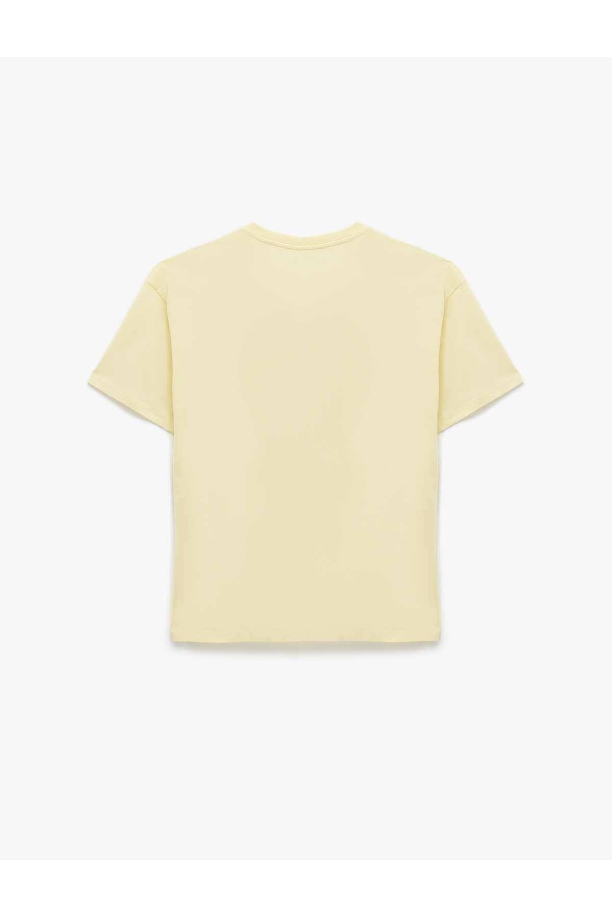 Kadın T-shirt 6SAL10092IK SARI
