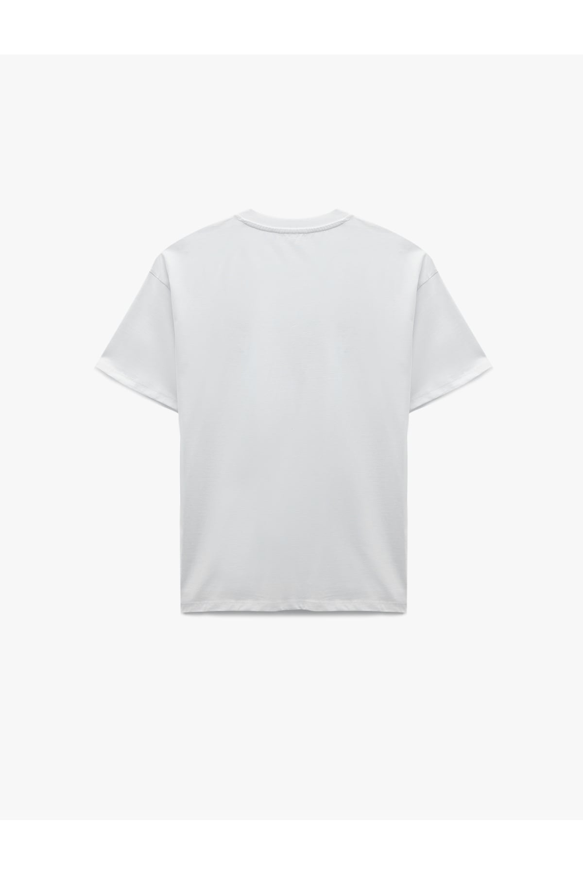 Kadın T-shirt 6SAL10096IK EKRU