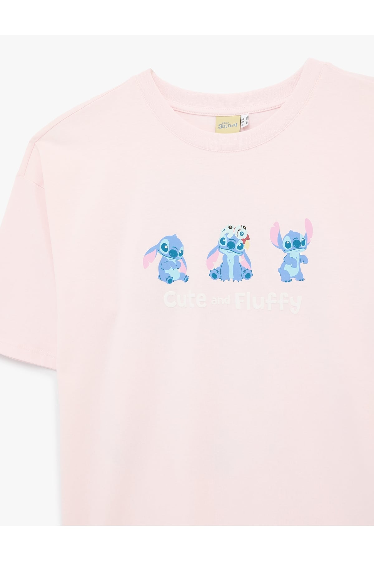 Kadın T-shirt 6SAL10109IK PEMBE