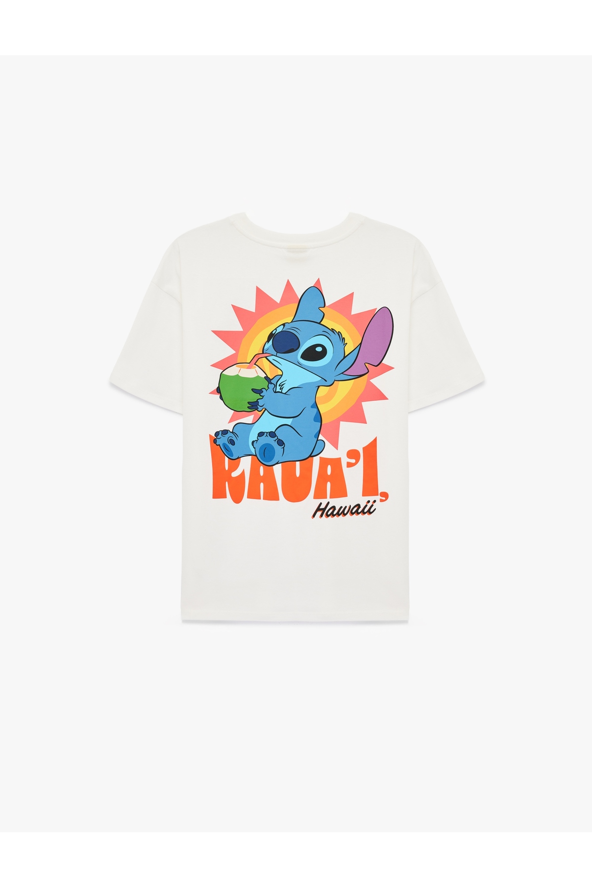 Kadın T-shirt 6SAL10115IK EKRU