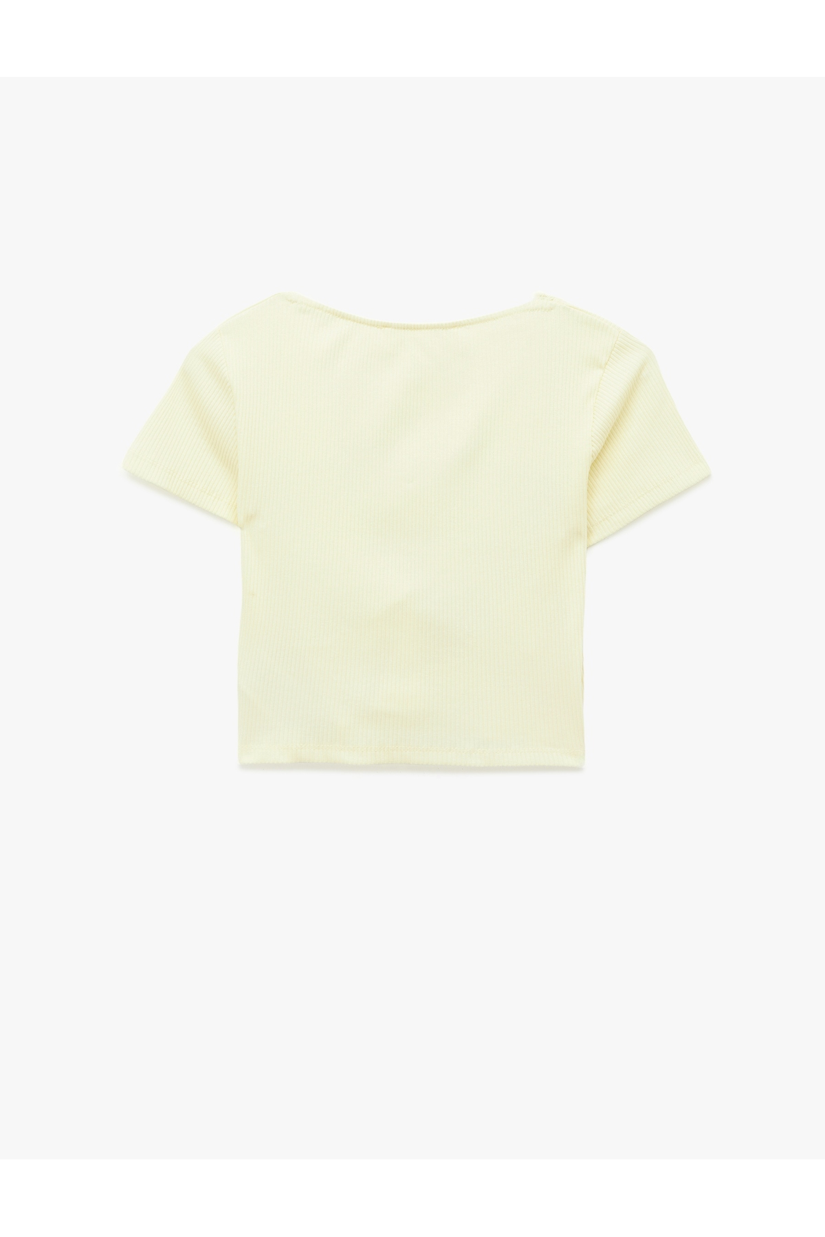 Kadın T-shirt 6SAL10127IK SARI
