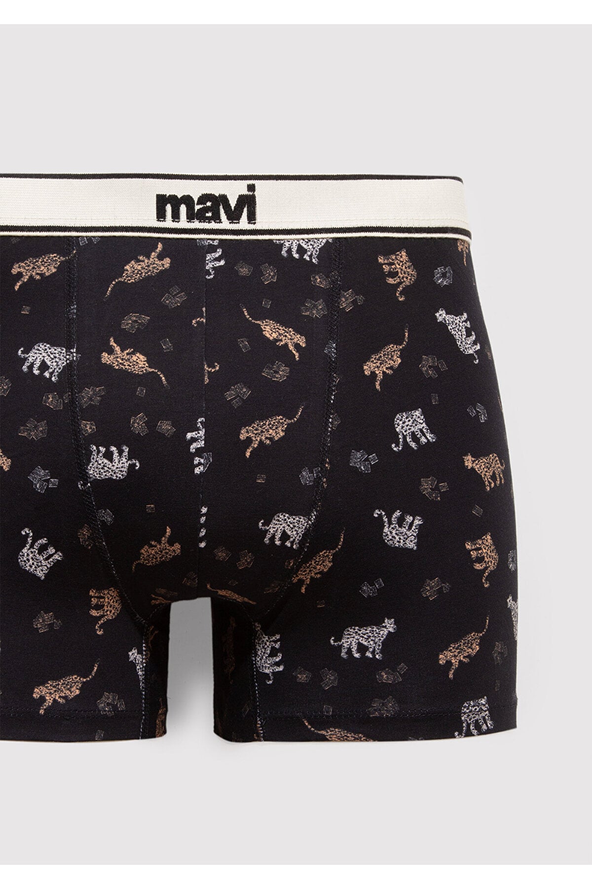 Kaplan Baskılı Siyah Boxer 0911982-900
