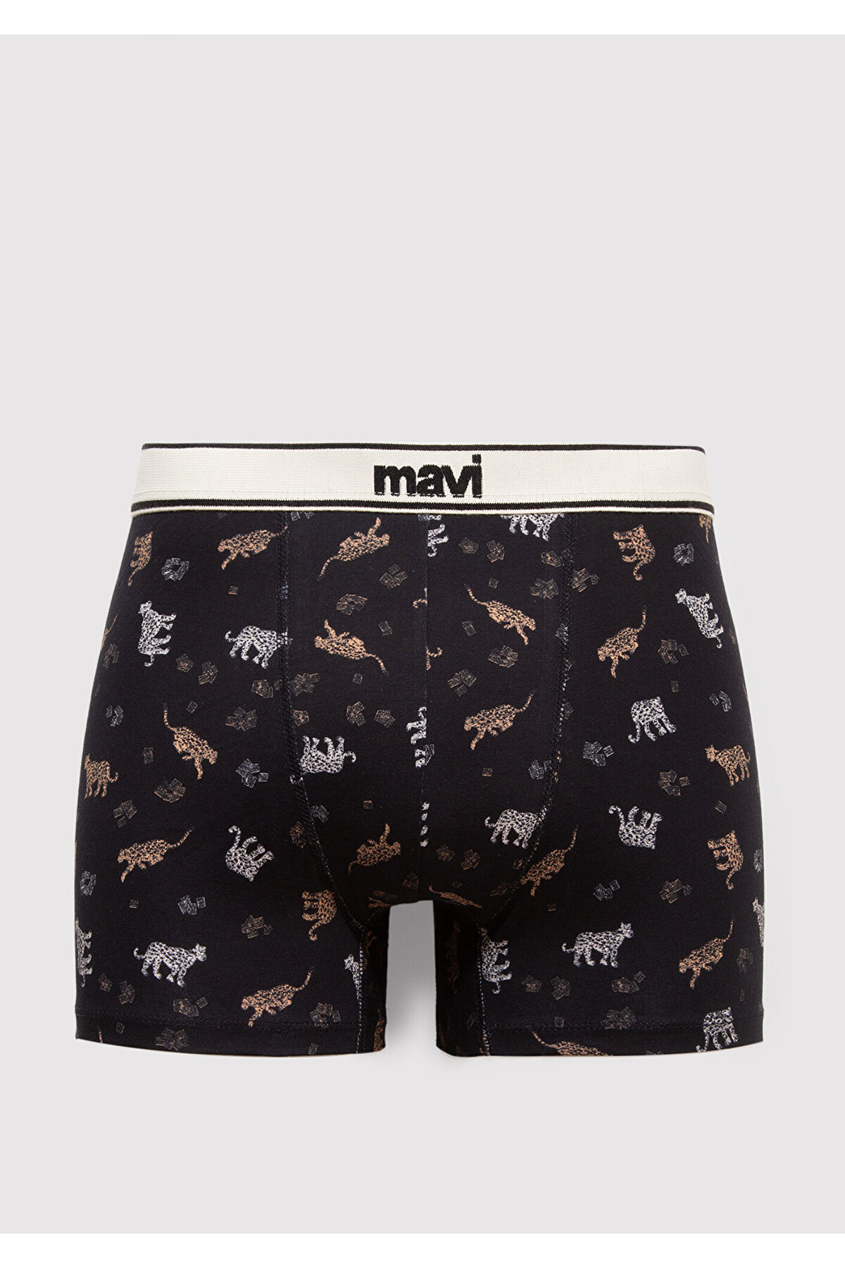 Kaplan Baskılı Siyah Boxer 0911982-900