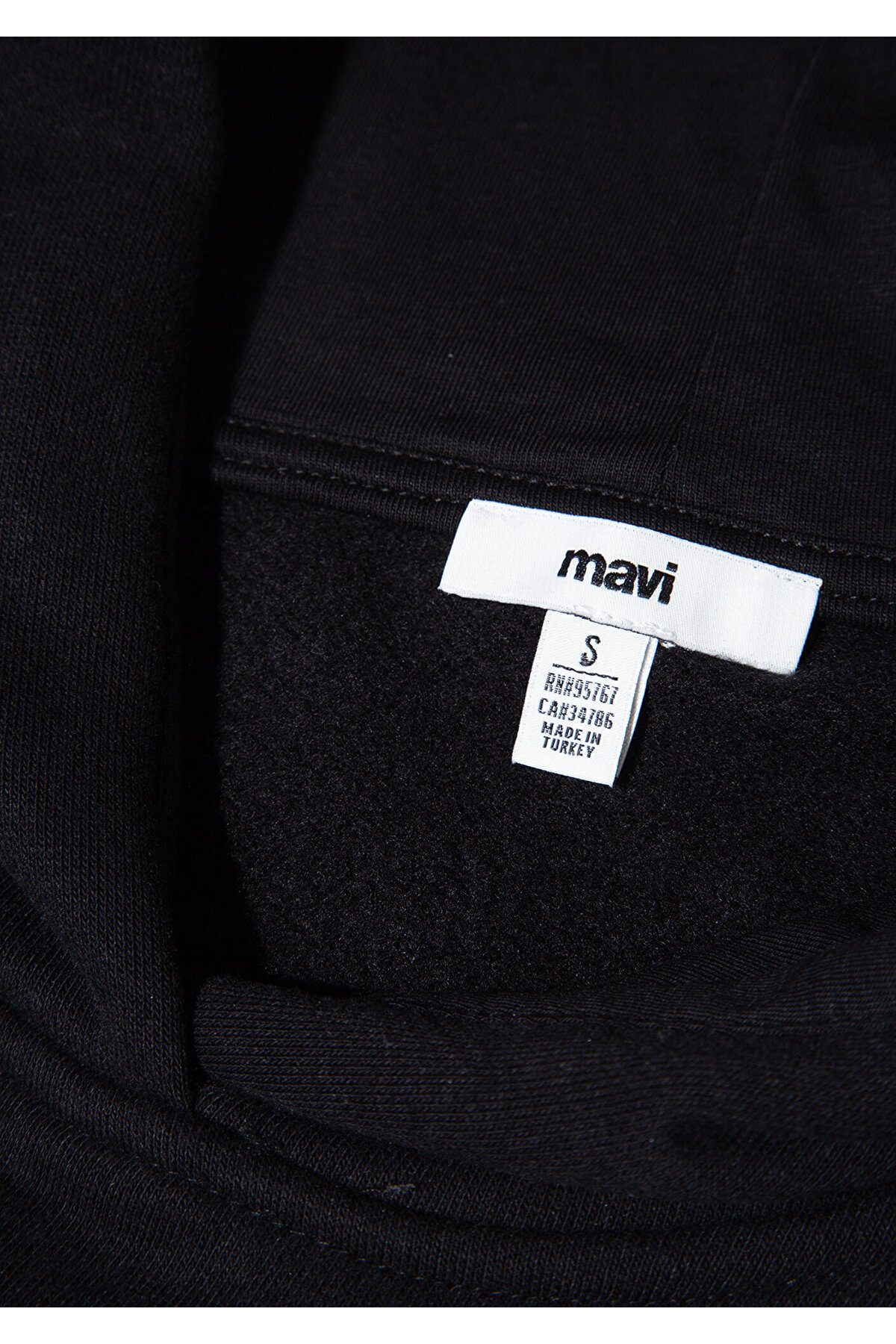 Kapüşonlu Siyah Sweatshirt 1S10386-900