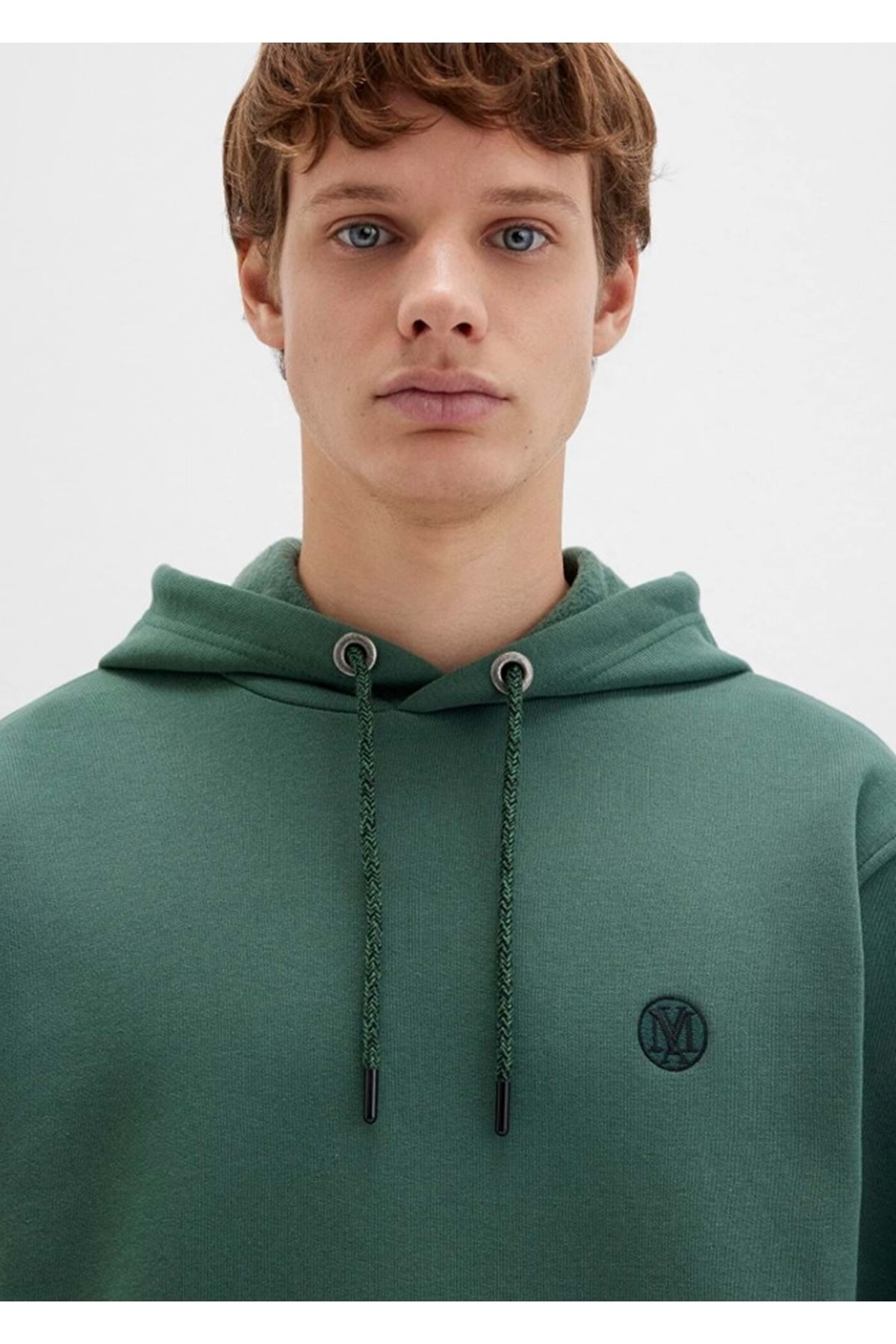 Kapüşonlu Sweatshırt Derin Orman Yeşili