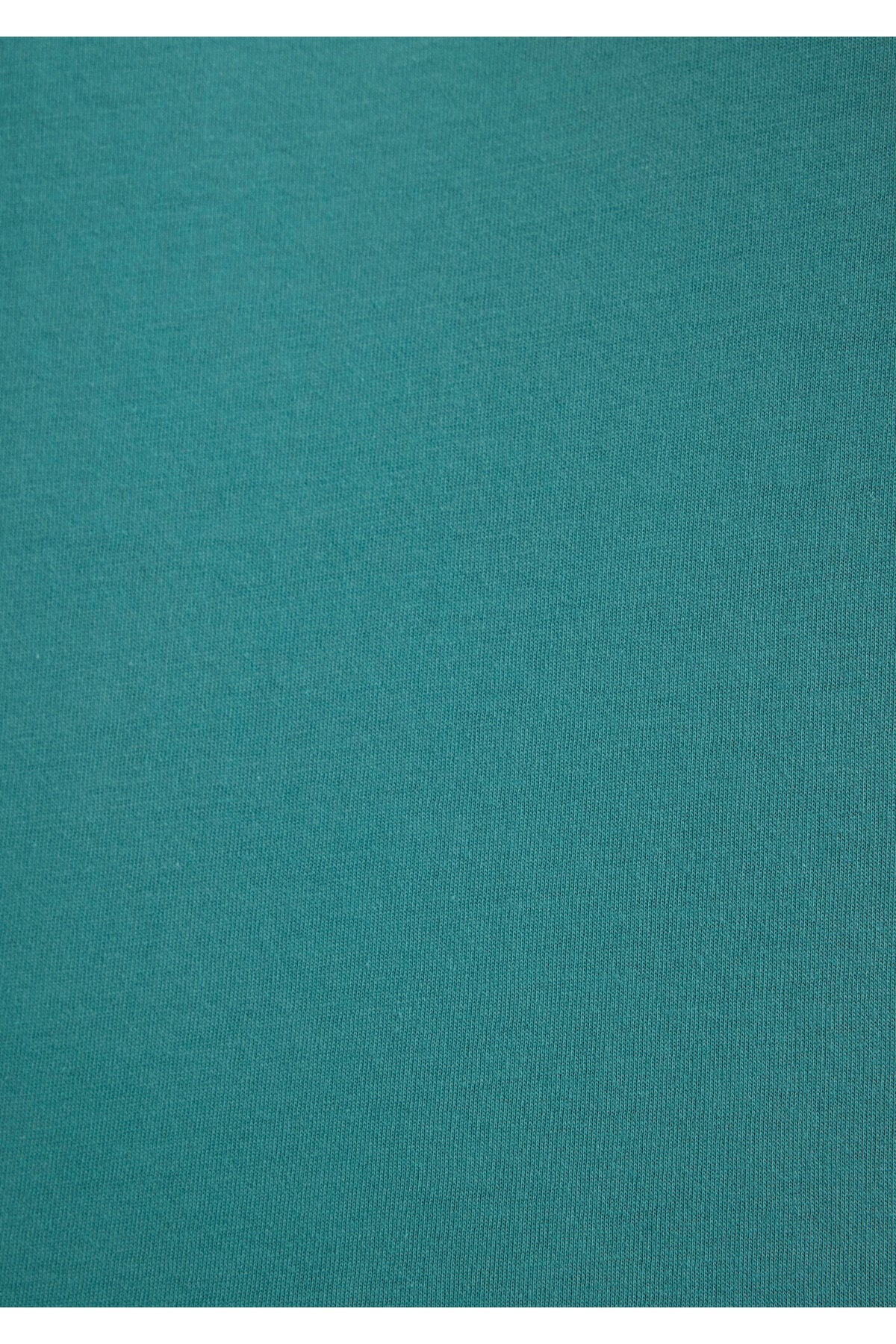 Kedi Baskılı Yeşil Tişört Semi Slim Fit / Yarı Dar Kesim 1612233-71823