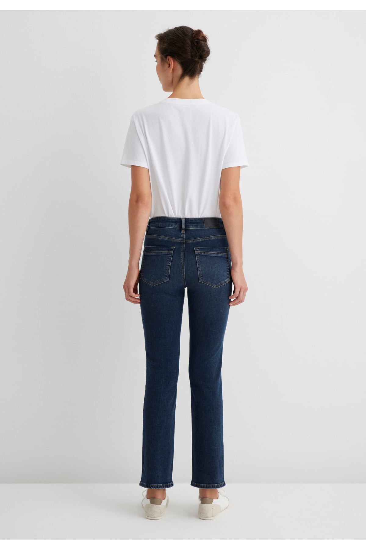 Kendra Ink Brushed Mürekkep Mavisi Lyocell Tencel TM Karışımlı Jean Pantolon 1074690056