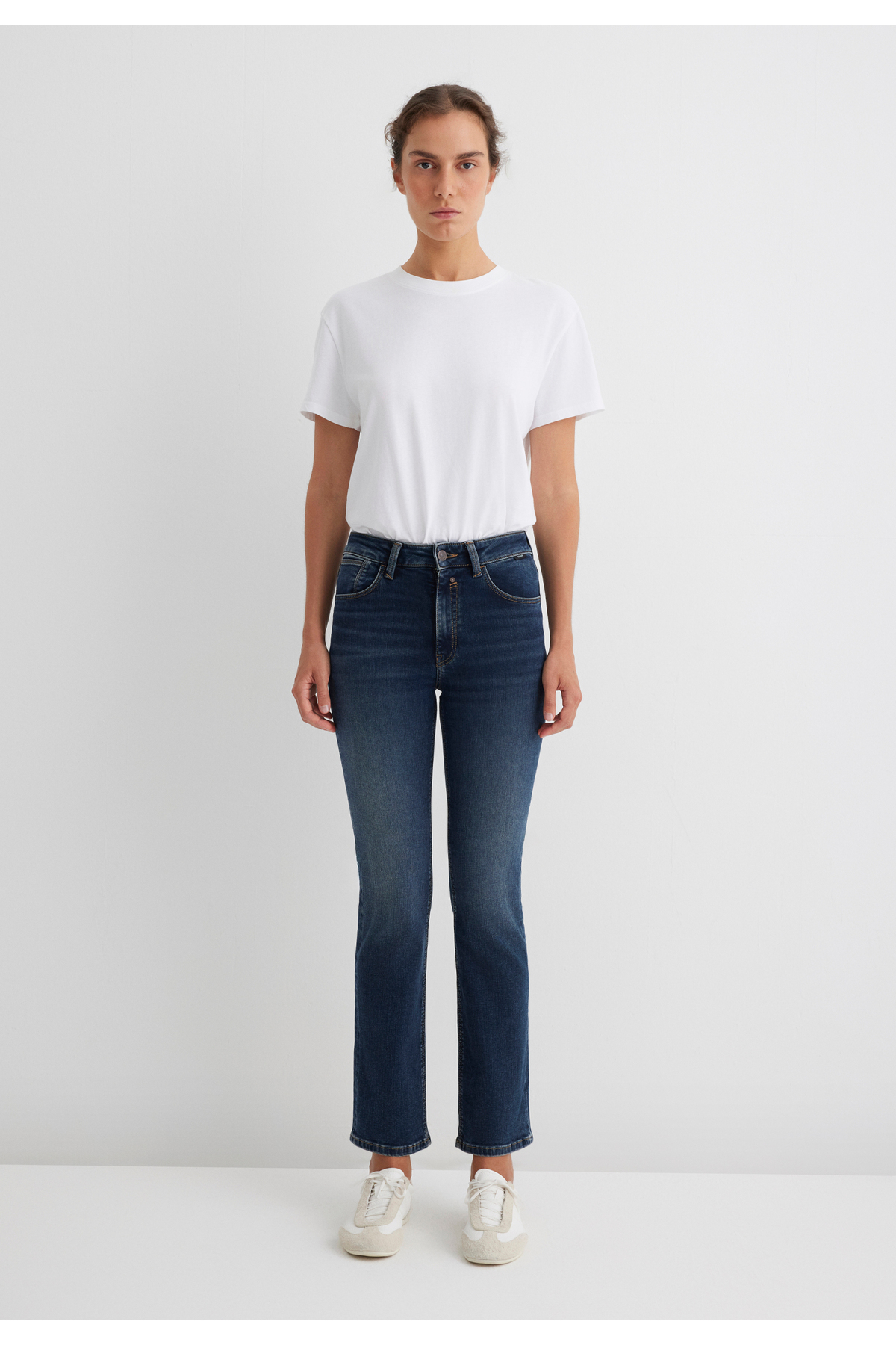 Kendra Ink Brushed Mürekkep Mavisi Lyocell Tencel TM Karışımlı Jean Pantolon 1074690056