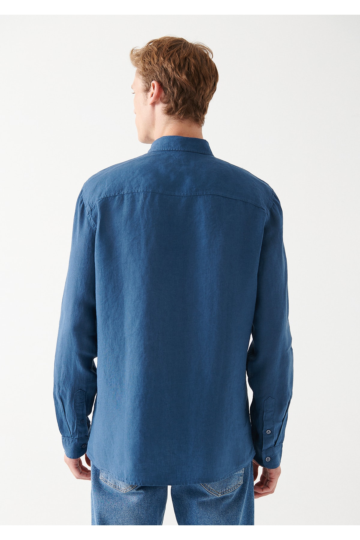 Keten Gömlek Slim Fit / Dar Kesim 021190-70720