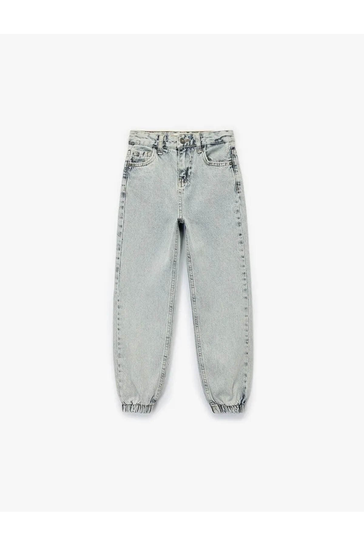 Kız Çocuk Jean Pantolon 6Wkg40021Ad