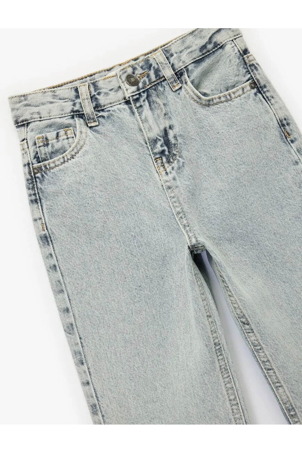 Kız Çocuk Jean Pantolon 6Wkg40021Ad