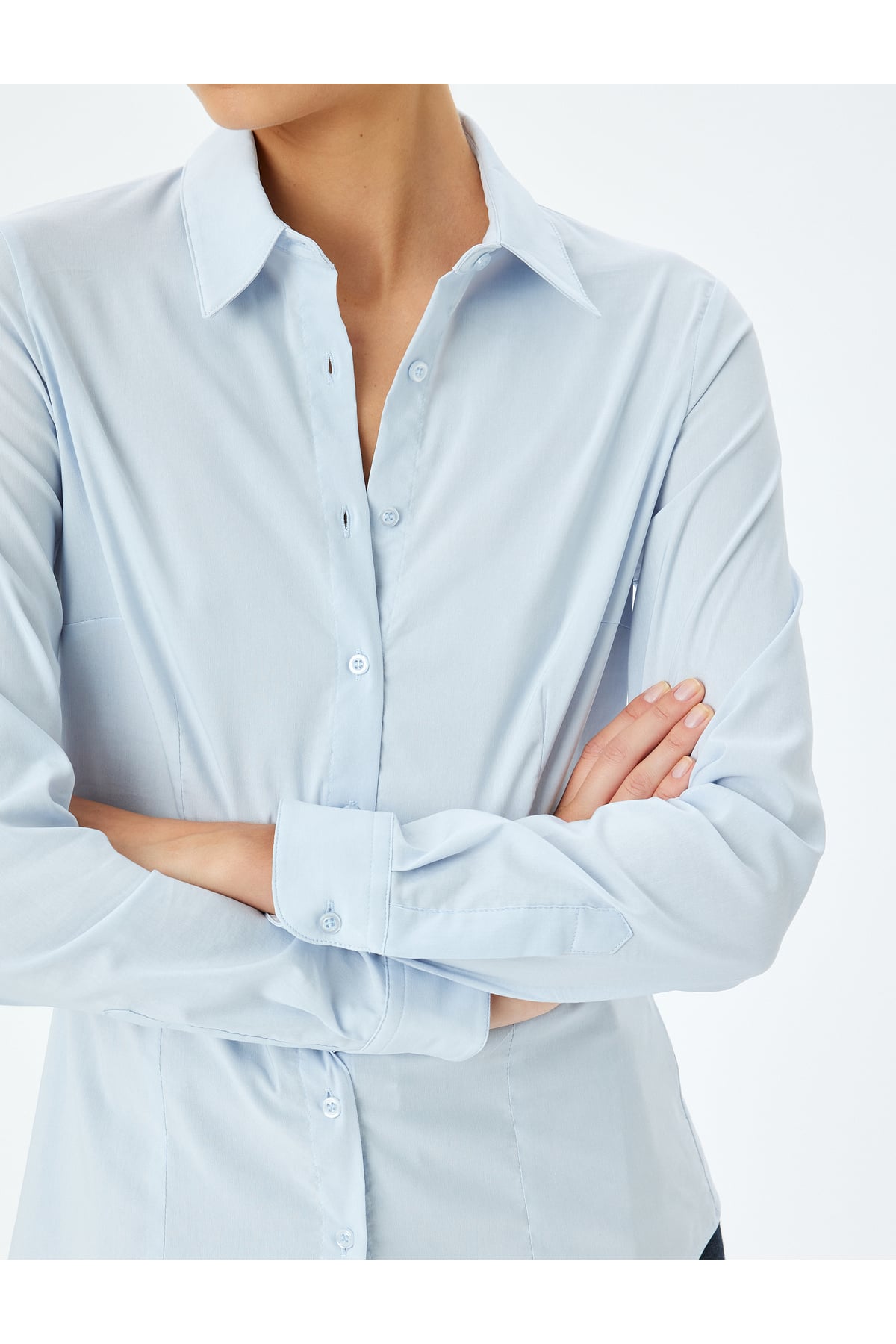 Klasik Yaka Slim Fit Uzun Kollu Gömlek
