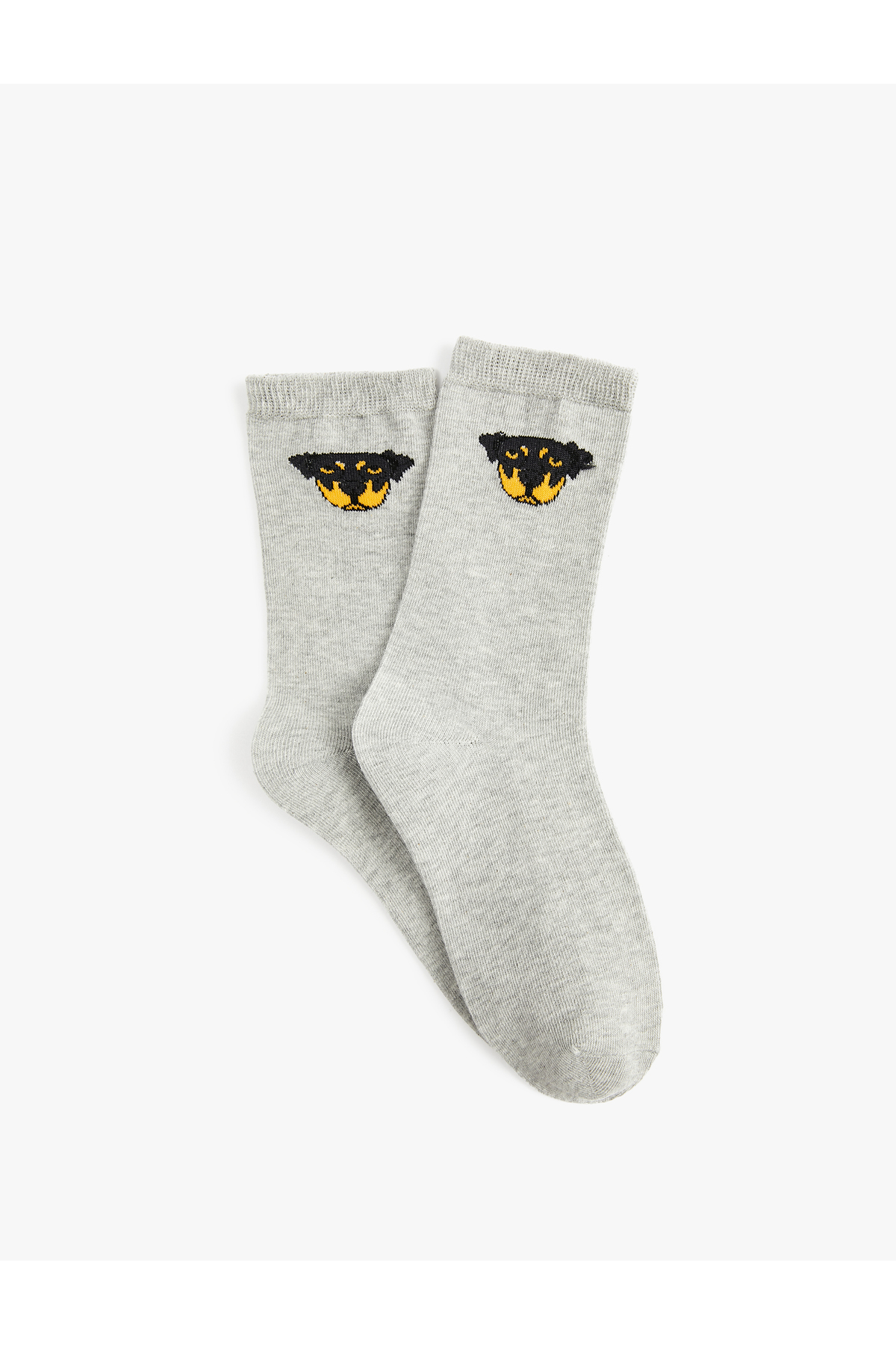 Köpek Baskılı Soket Çorap