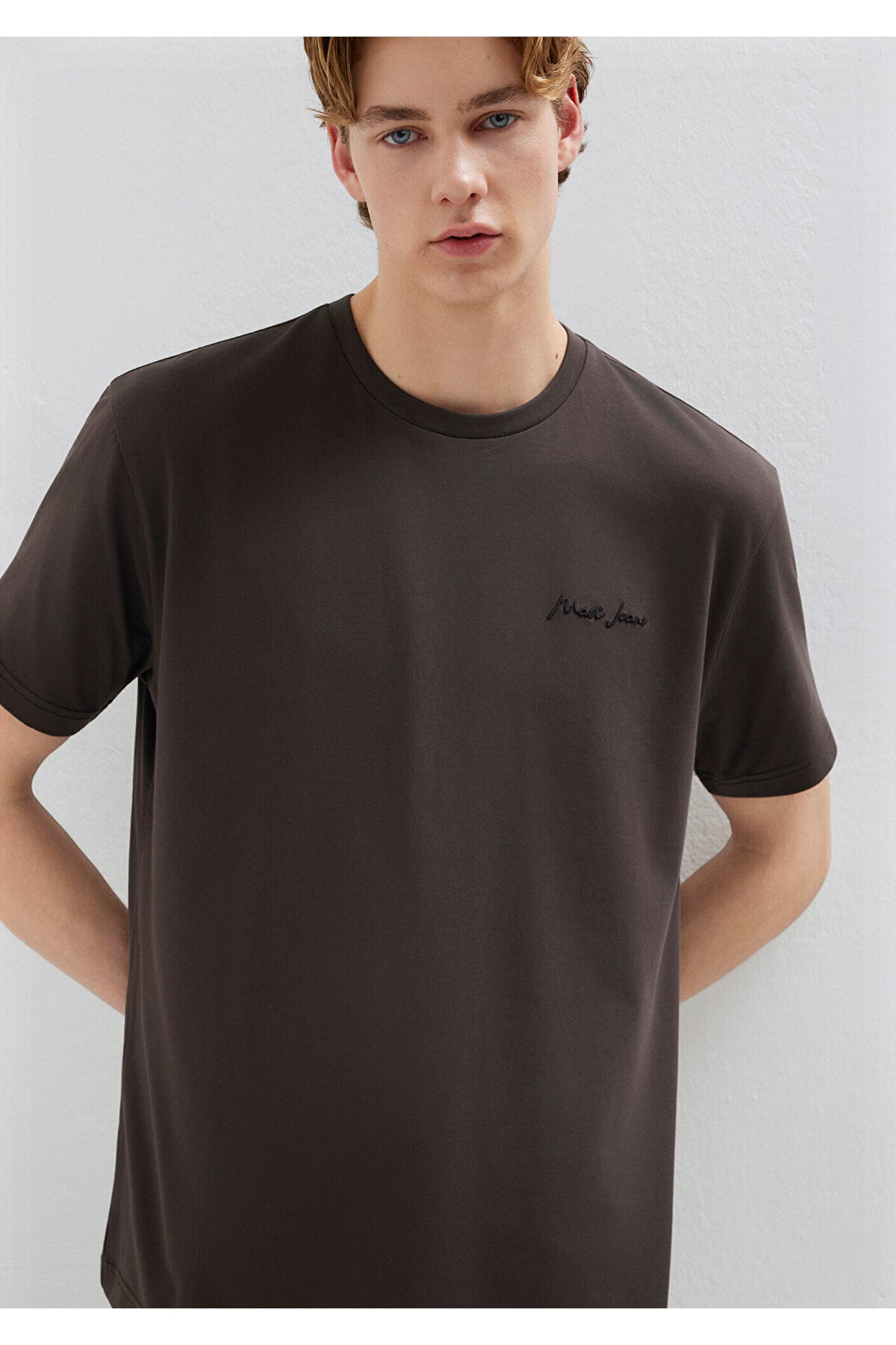 Koyu Kahve Erkek T-shirt M0612733-70219